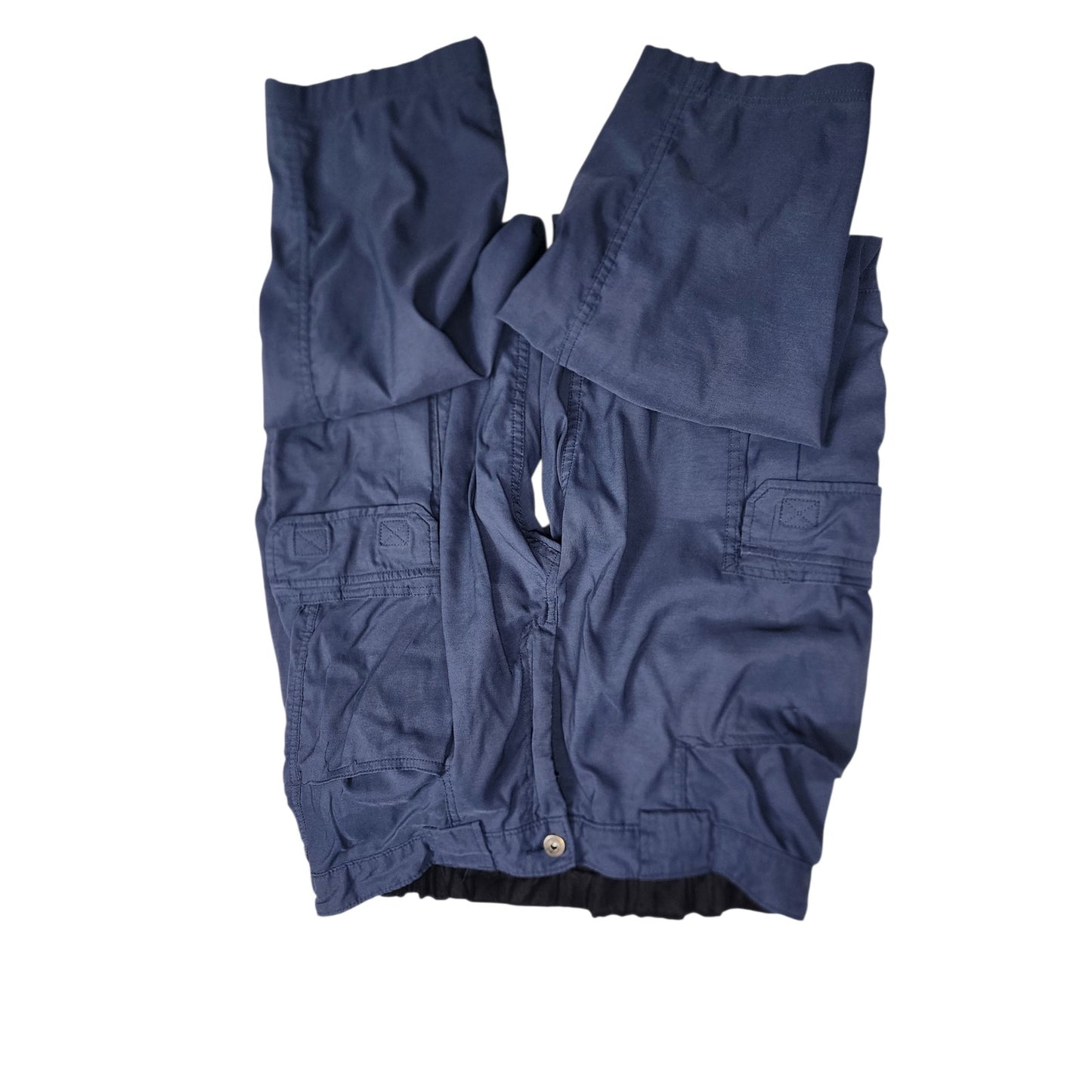 Duluth Trading Pants Mens Lx30 Workwear Blue Utility Cargo Durable Outdoor