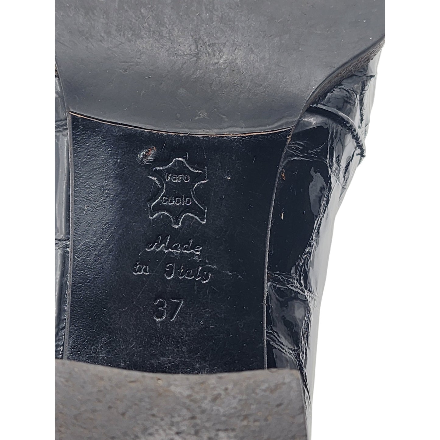 Peruzzi Shoes Women Size 6.5 37 Florence Italy Loafers Square Toe Sophistication