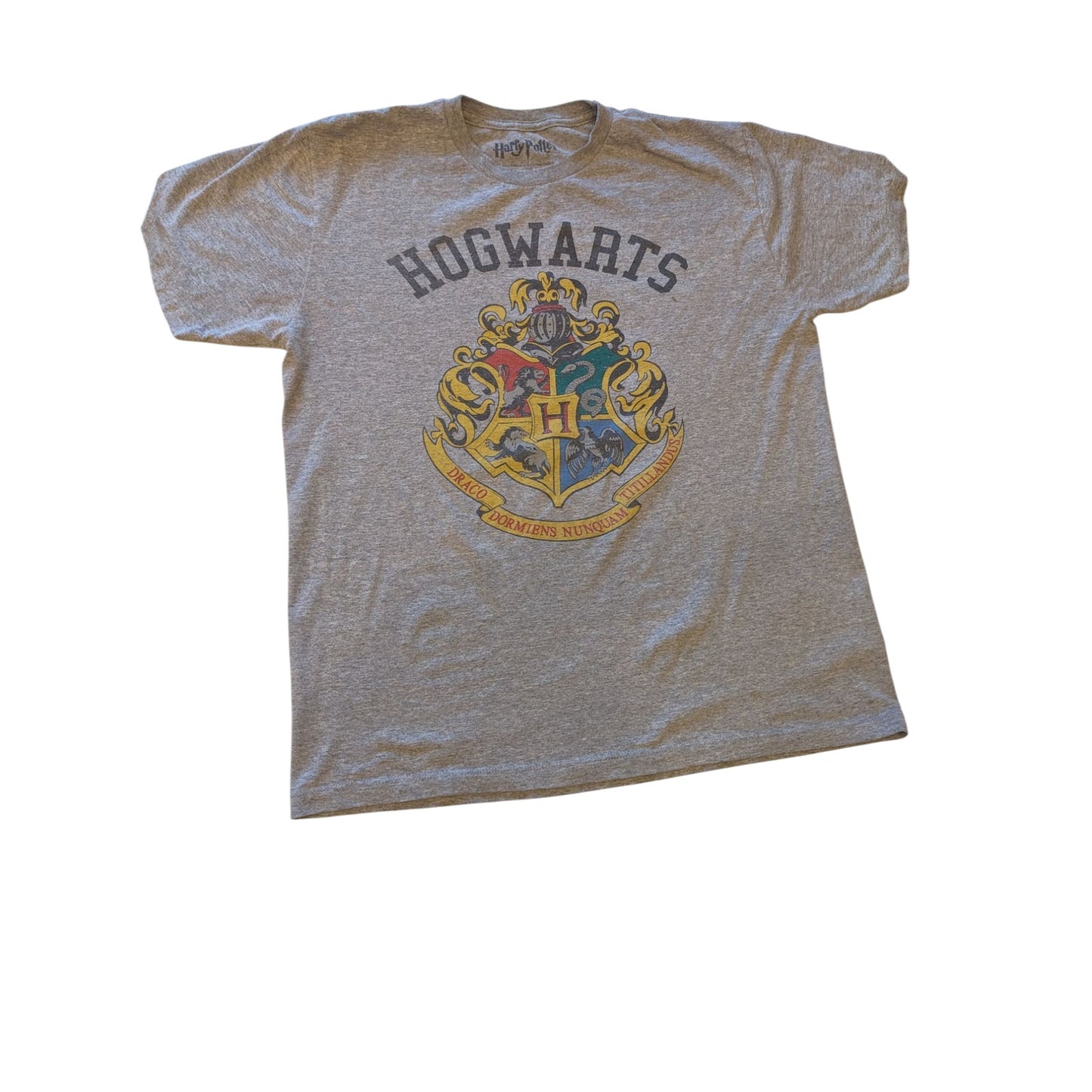 Harry Potter Hogwarts Crest T Shirt Women Large Tee School Crest Wizarding World