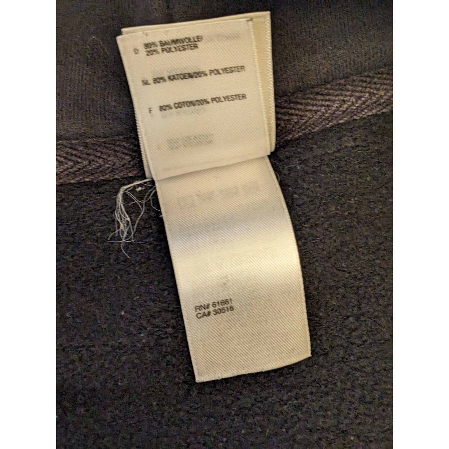 North Face Hoodie Mens Large Logo Sweatshirt Full Zip Drawstring Kangaroo Pocket