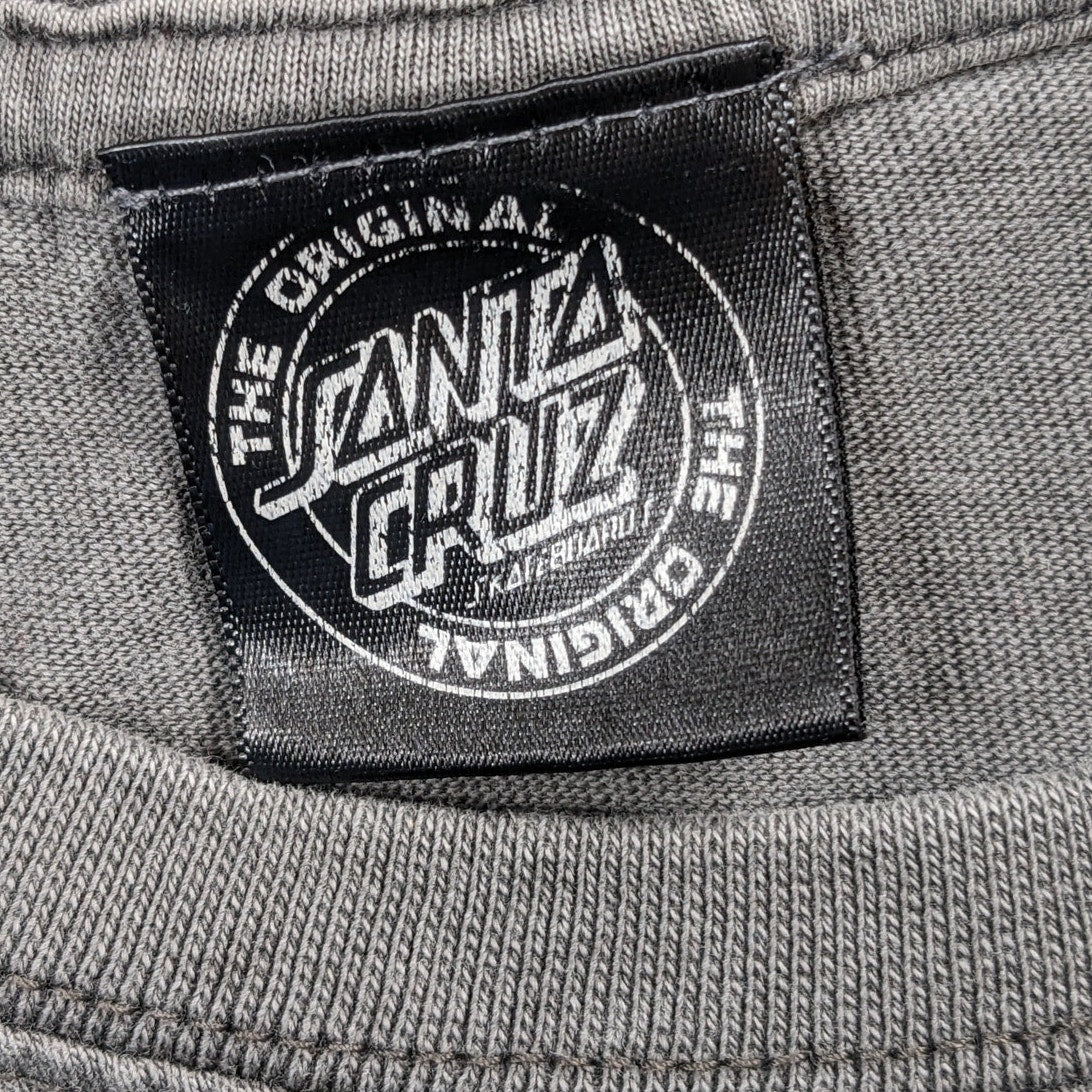 Santa Cruz Long Sleeve Logo Shirt Mens Medium Womens Large Skater Graphic Tee