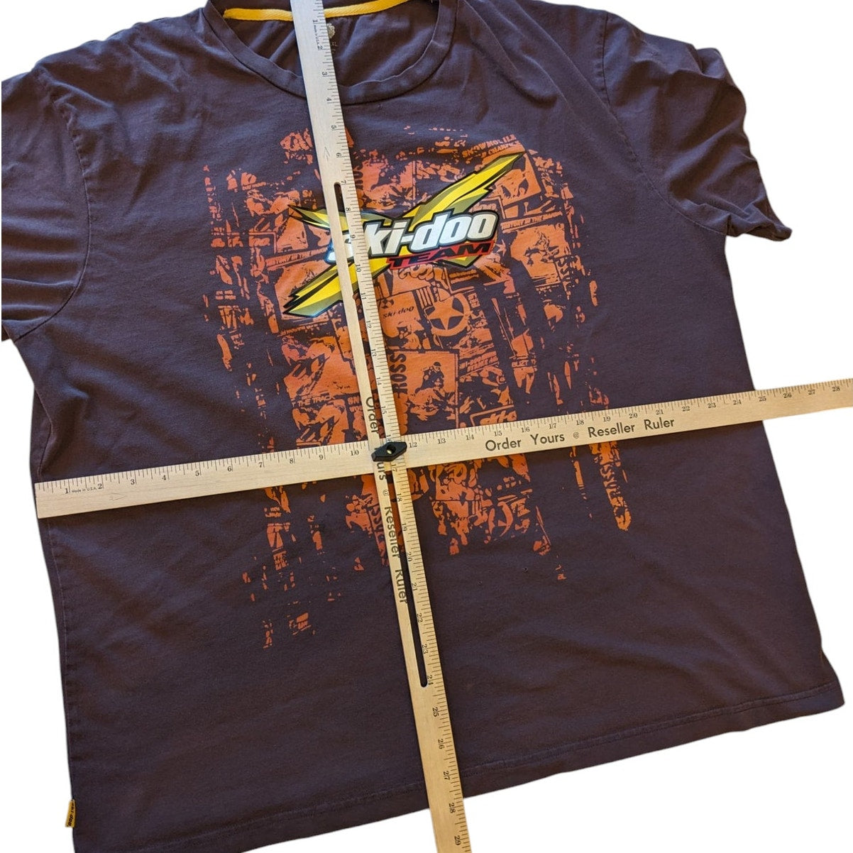 Ski Doo Team Graphic T Shirt Men XXL Snowmobile Motocross ROTAX Powersport Tee