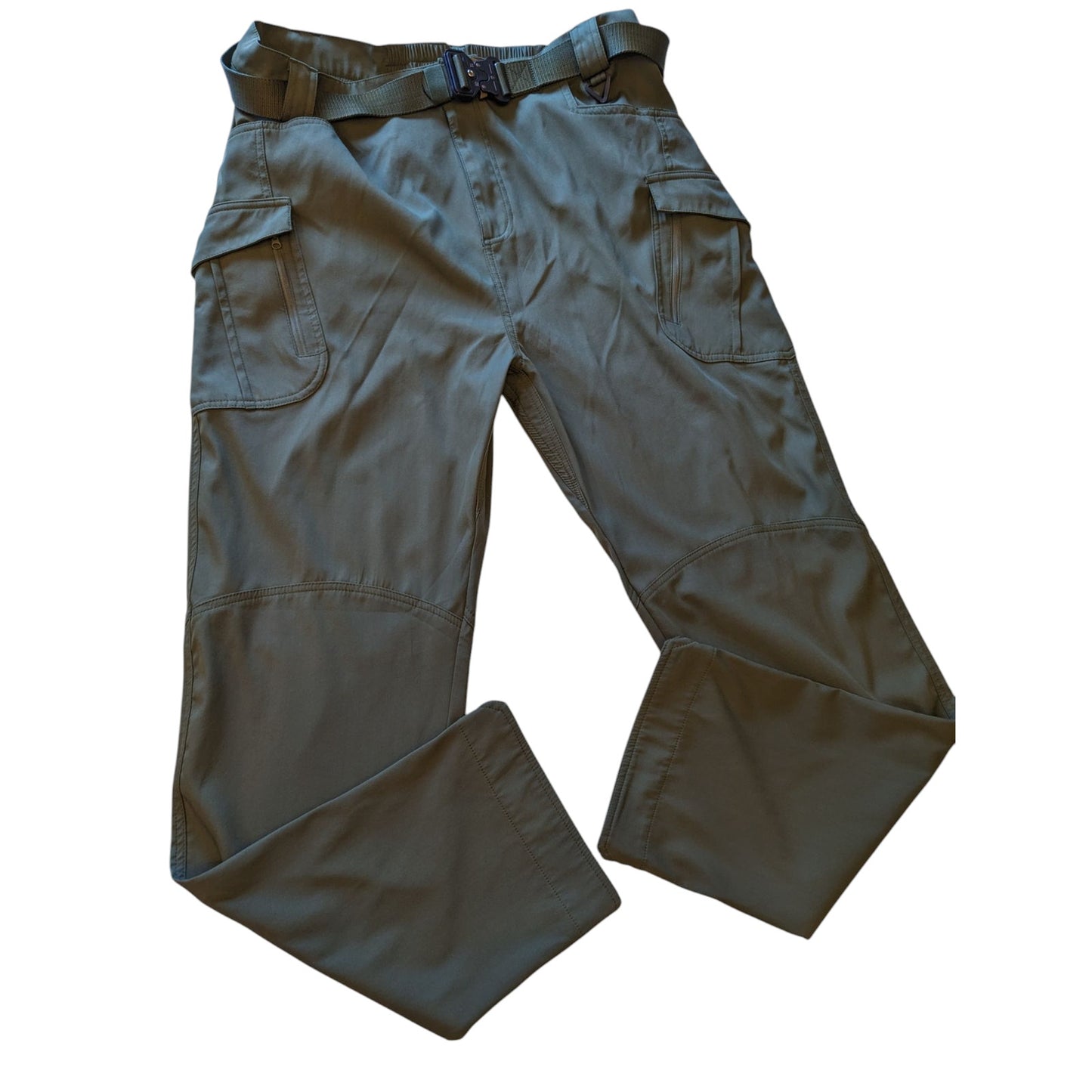 Tactical Series Green Cargo Pants Mens 2XL-33 Outdoor Utility Hiking Workwear