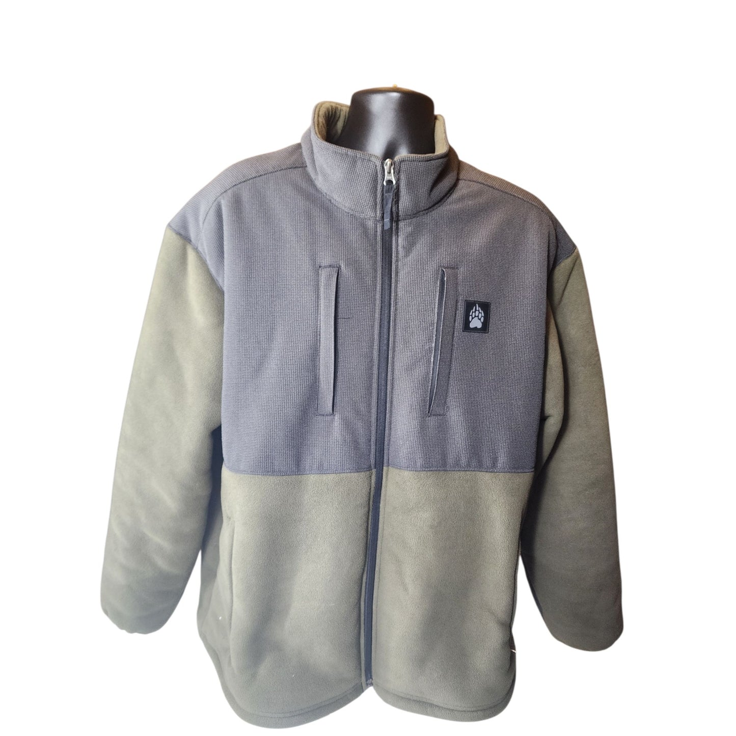 Duluth Trading Alaskan Hardgear Jacket Mens XL Full Zip Fleece Warm Lining