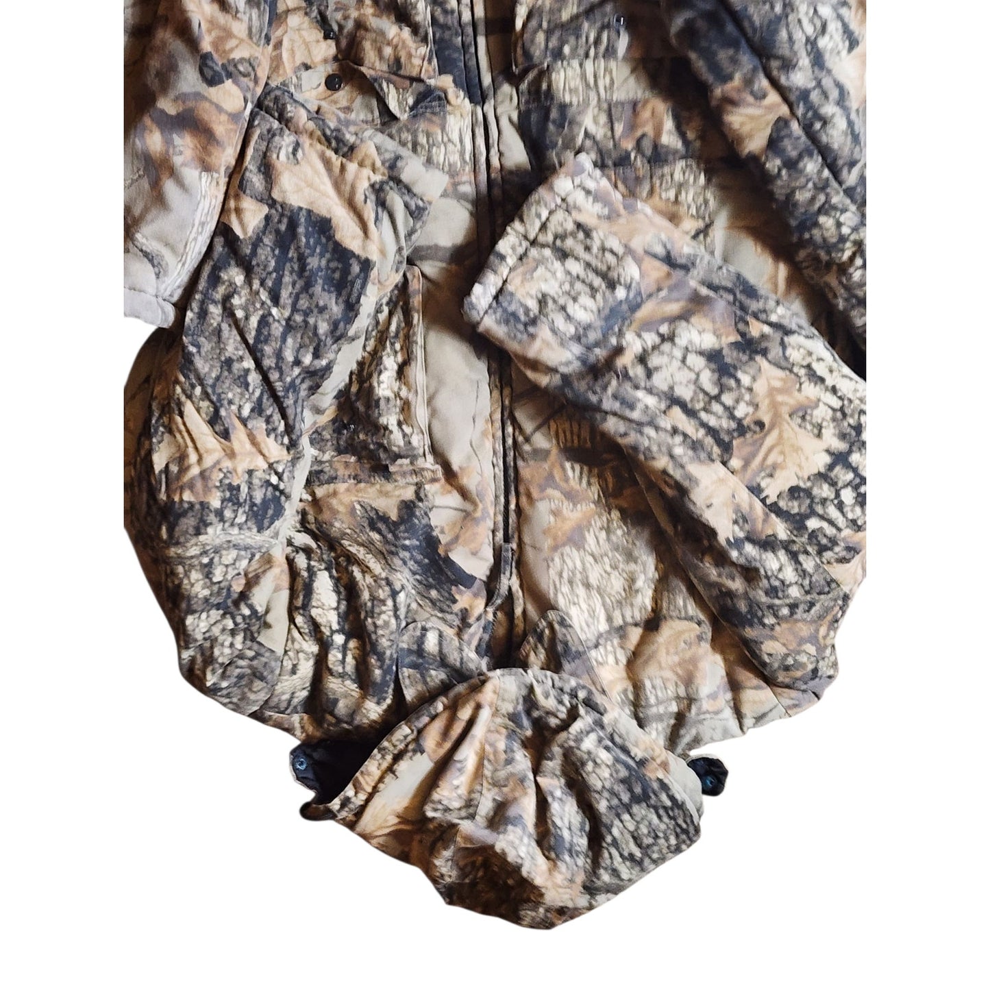 Northwest Territory Sniper Camo Hunting Coveralls Jacket Men XL Insulated Hooded