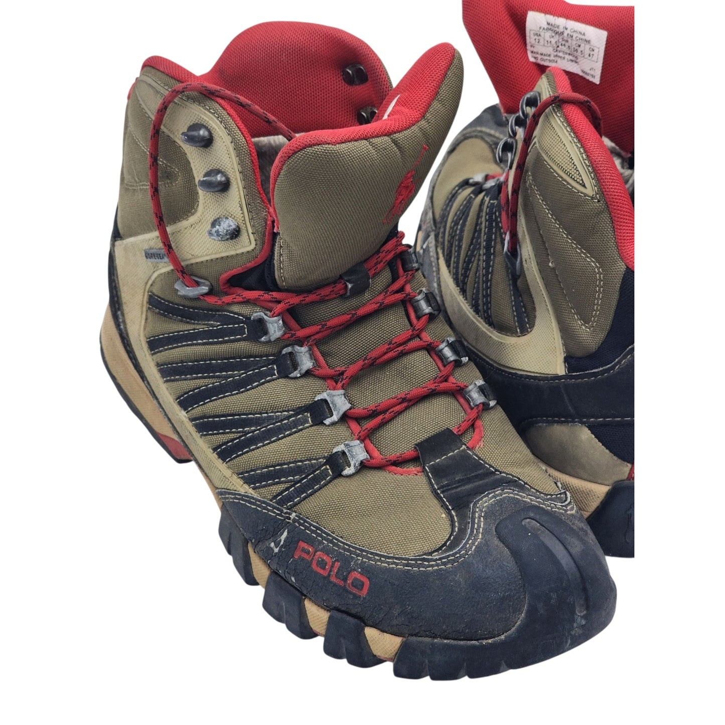 Polo Ralph Lauren Boots Mens 12 Hiking Shoes Canterwood Trail Trekking Outdoor