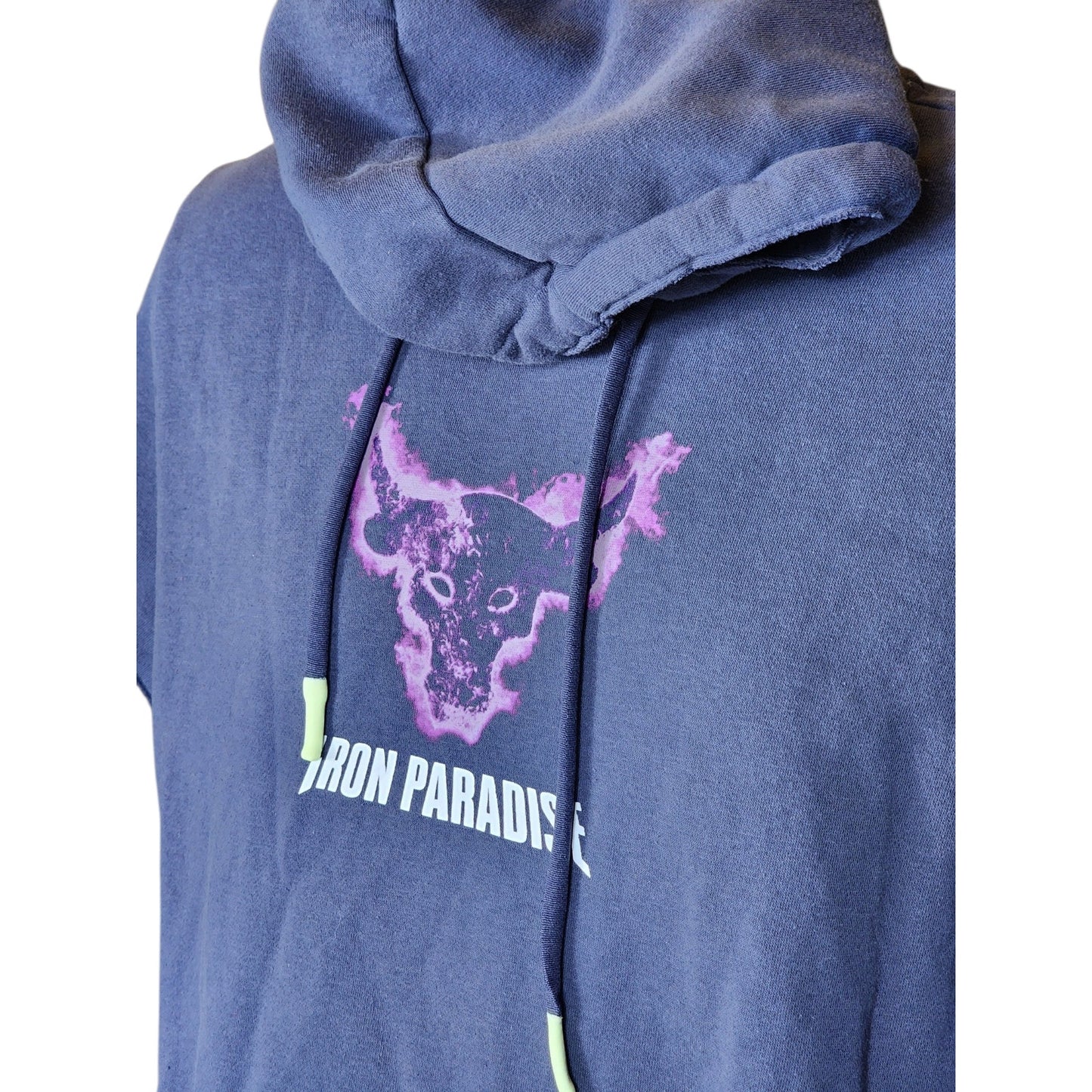 Under Armour Hoodie Project Rock Iron Paradise Men Medium ShortSleeve Sweatshirt