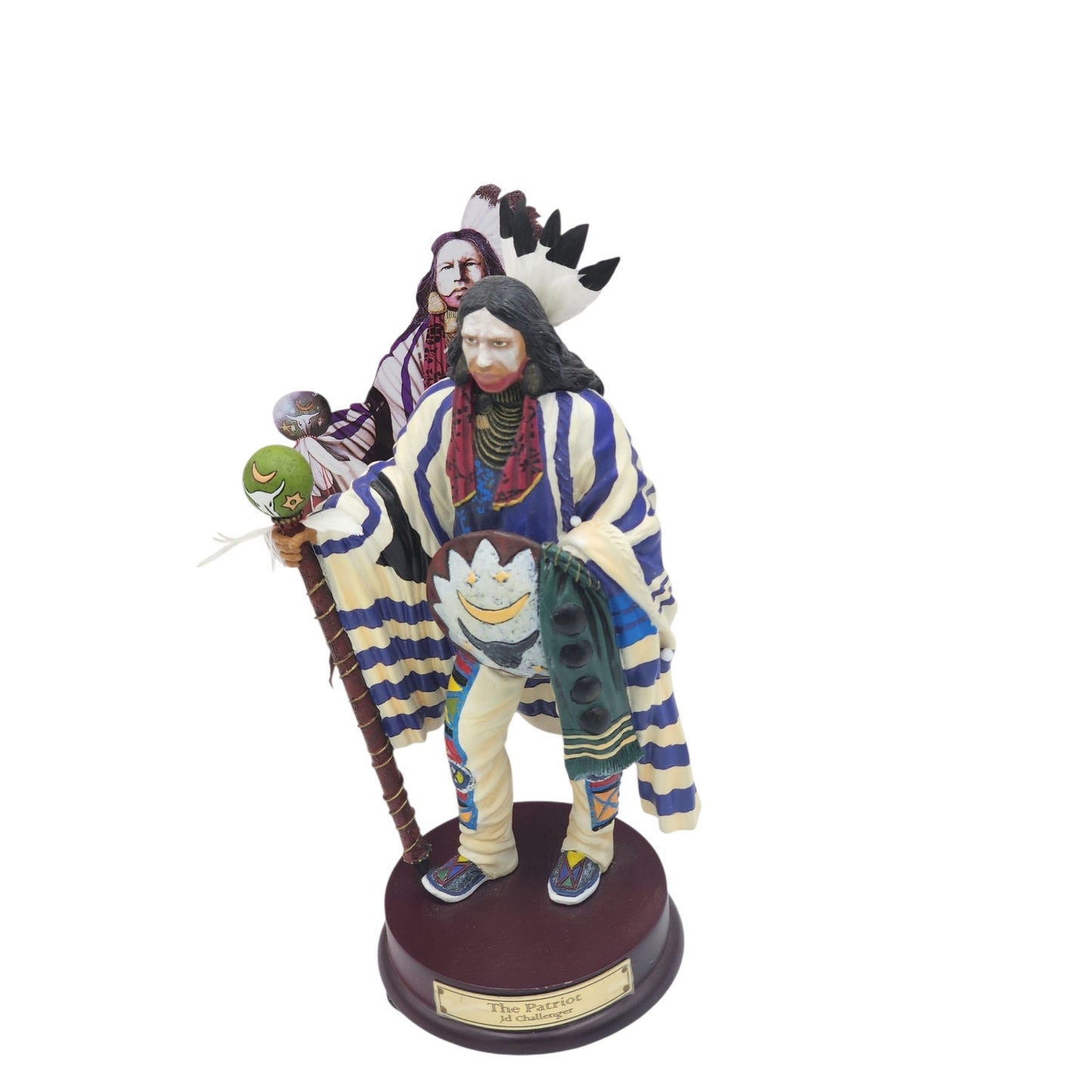 JD Challenger The Patriot Western Figurine Limited Westland With Box 15103