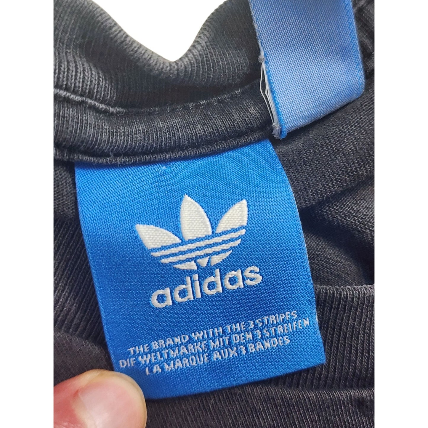 Adidas T Shirt Men Small Youth XL Trefoil Logo Graphic Streetwear Short Sleeve