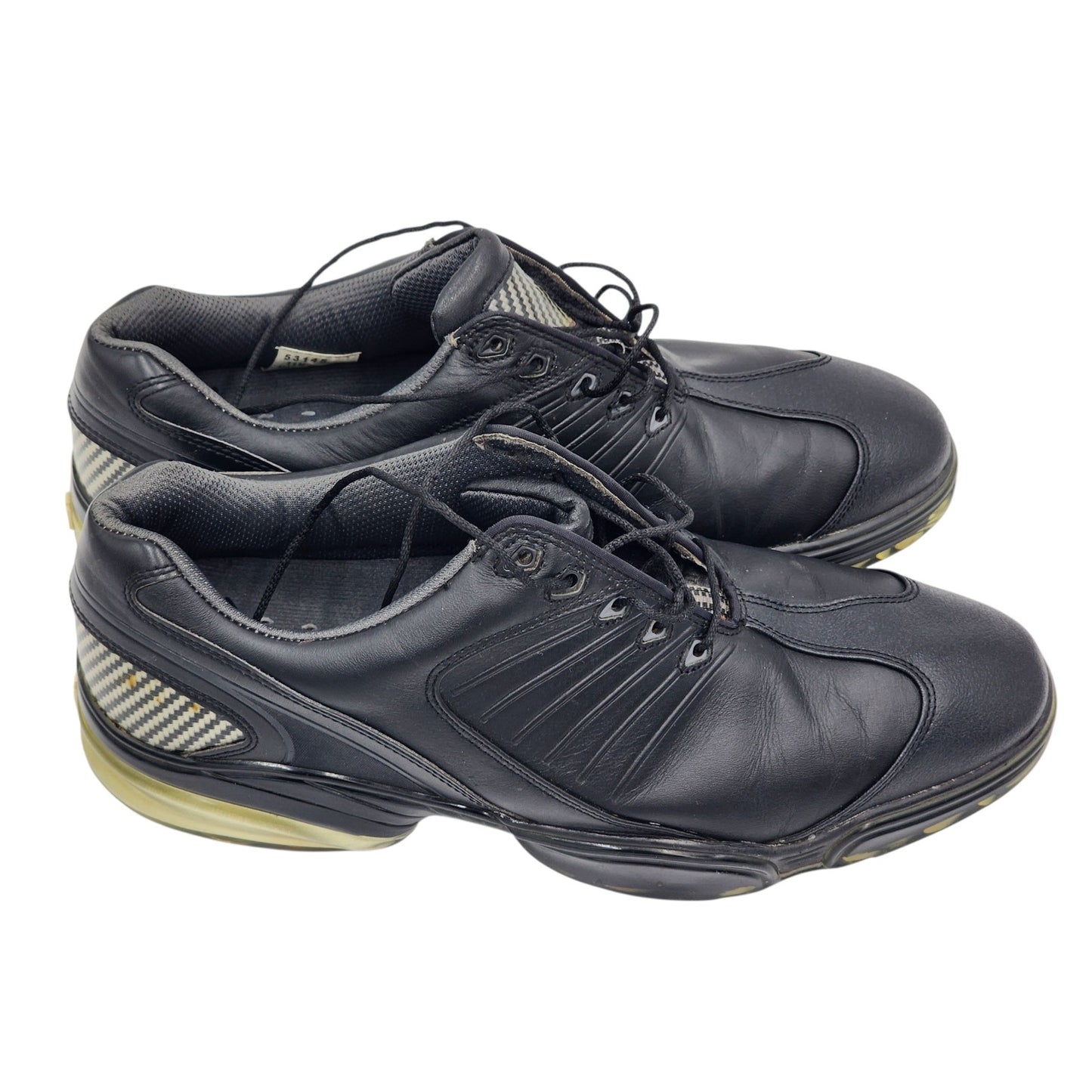FootJoy Sport Golf Shoes Mens 11M Leather Flex Zone Spikes Cleats Athletic 53145