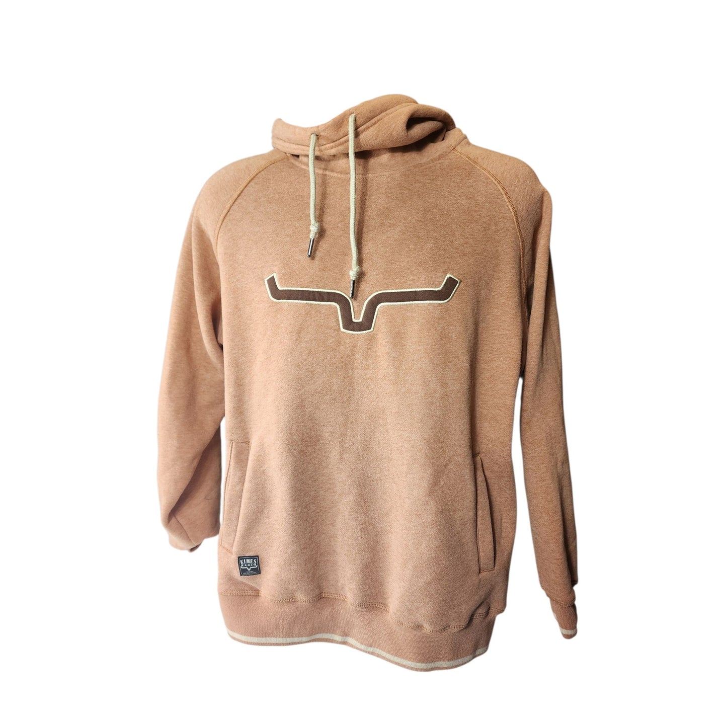 Kimes Ranch Hoodie Medium Sweatshirt Western Longhorn Pullover Ranch Kangaroo