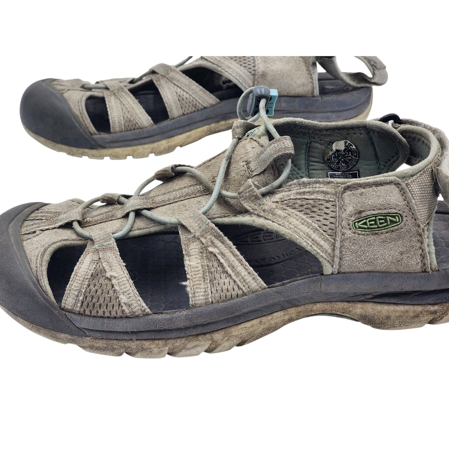 KEEN Sandals Womens 10 Hiking Outdoor Sport Toe Strap Venice II H2 Paloma 101885