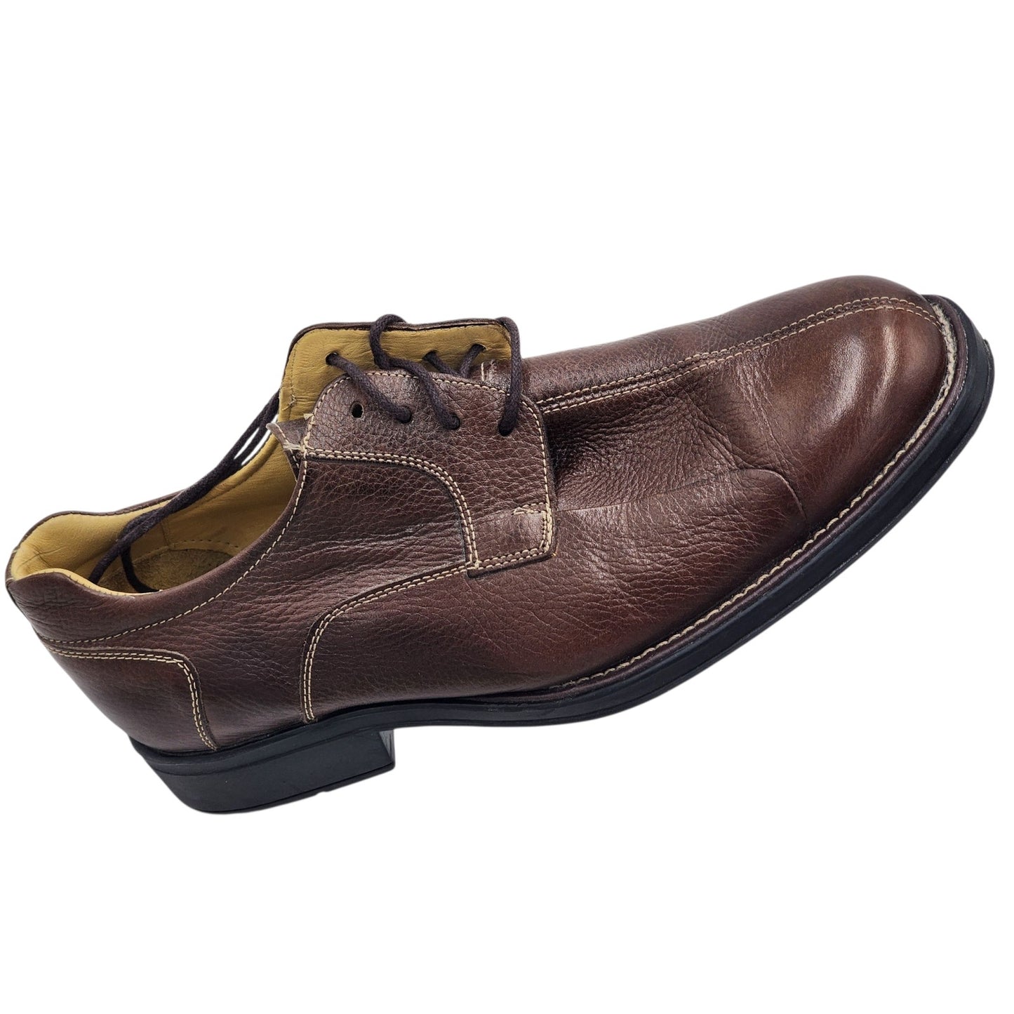 Belvedere Dress Shoes Men 11 EEE Studio Bay Bridge Leather Oxford Brazil Lace Up