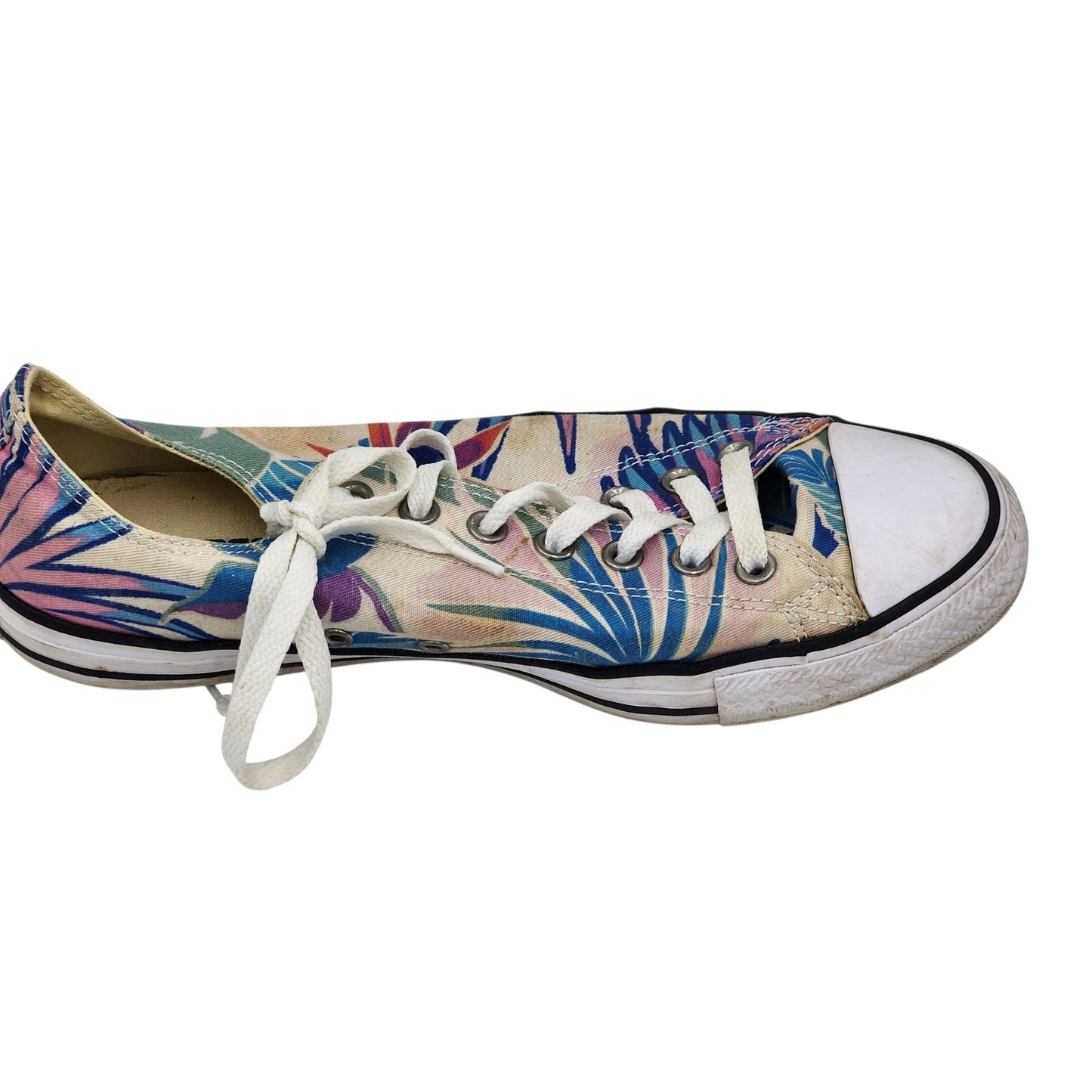 Converse All Star Shoes Tropical Low Tops Unisex Men 10 Women 12 Sneakers Kicks