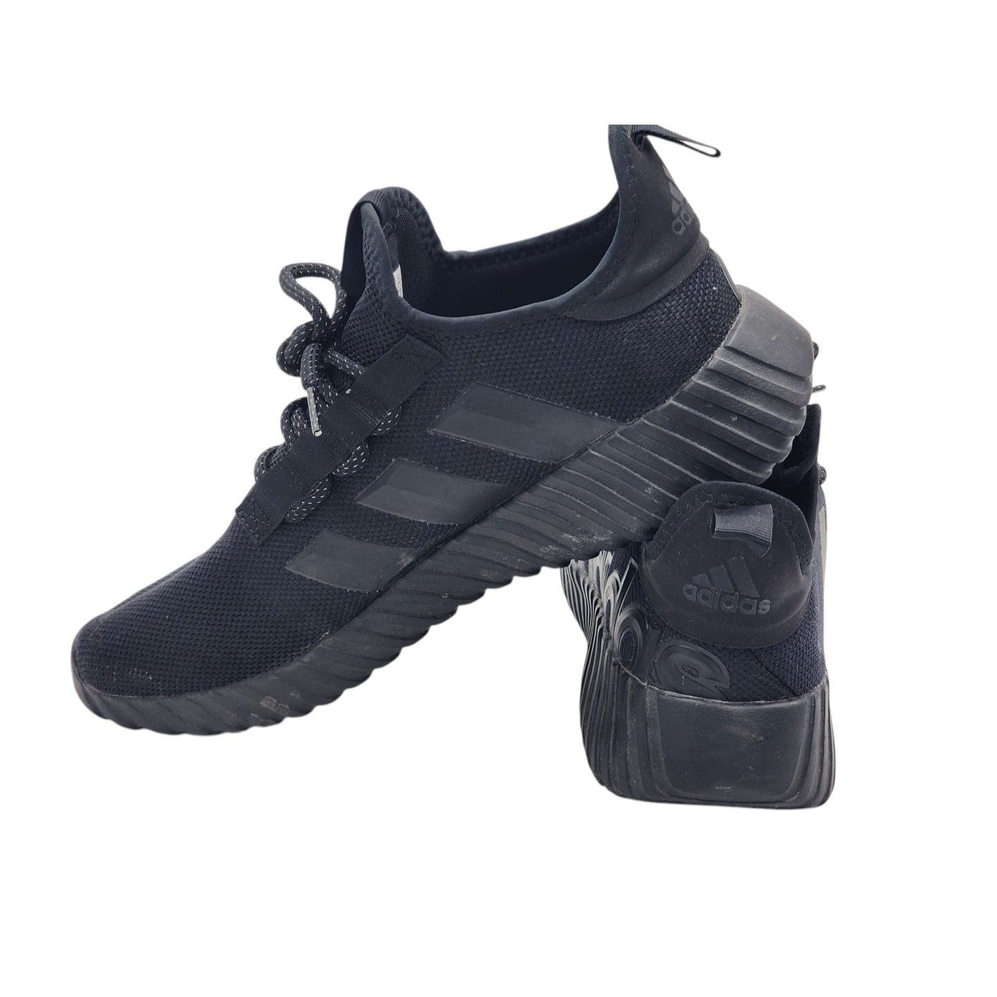 Adidas Shoes Mens 14 Kaptir Black Running Sneakers Lightweight Mesh Sneakers