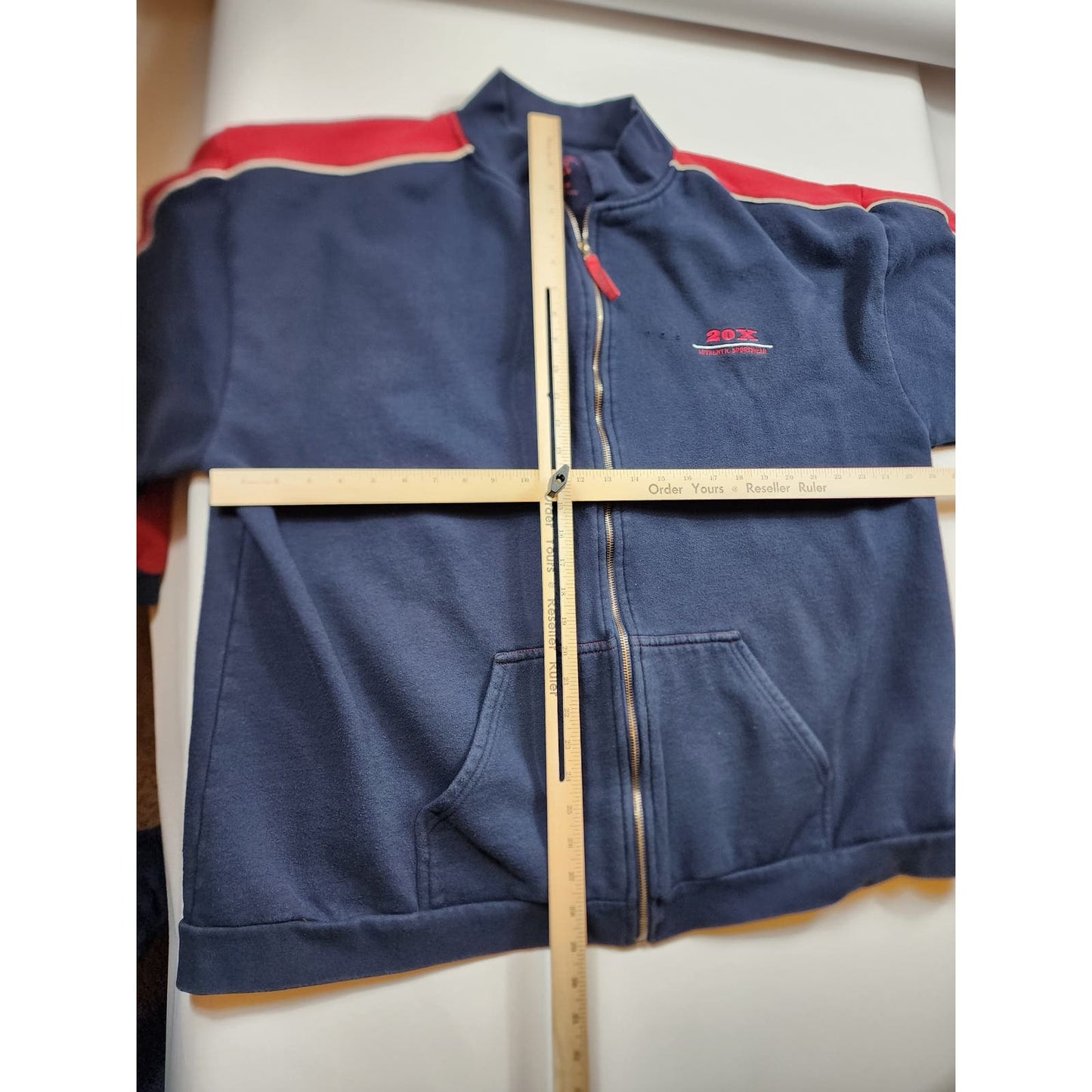 Vintage Wrangler Twenty X Sweater Jacket Mens Size XXL Full Zip Fleece Sporty
