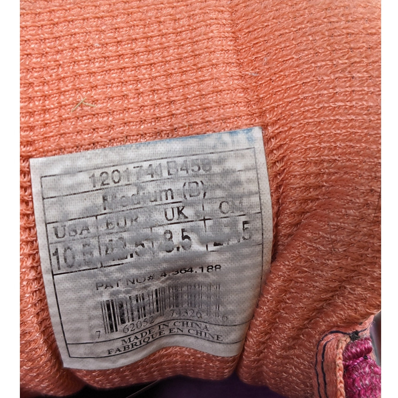 Brooks GTS Running Shoes Women Size 10.5M Blue Pink Trail Sneakers Fitness ST