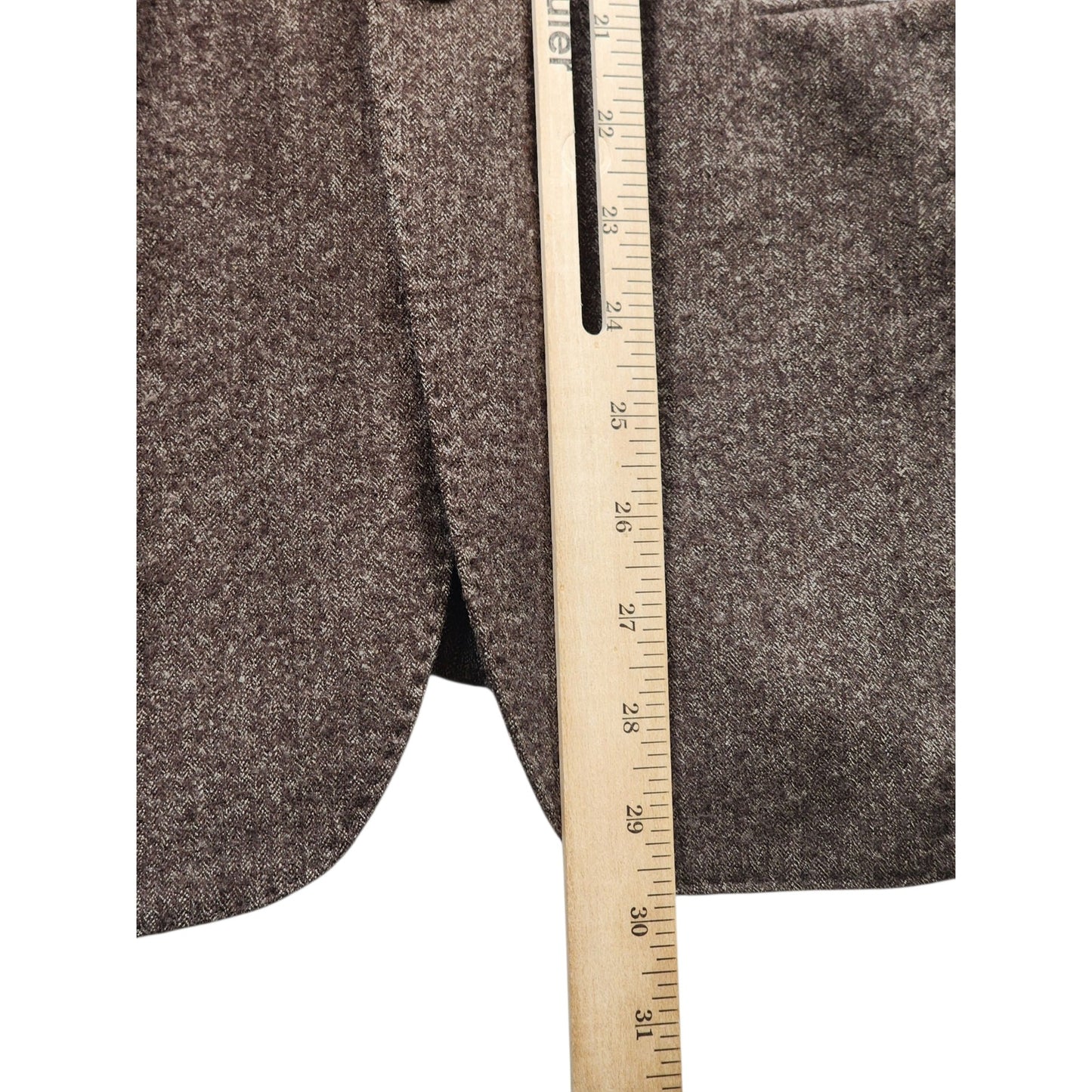 Scott James Blazer Mens Small 38 Wool Two Button Jacket Sport Coat Classic Tweed