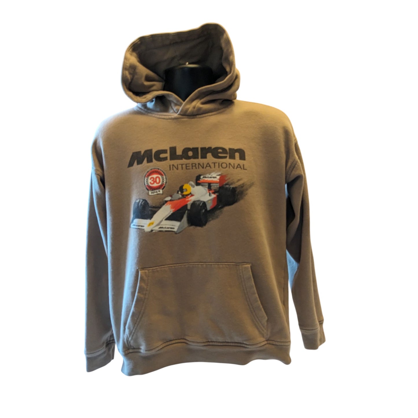 McLaren International Hoodie Mens Small Womens Medium Racing Car F1 Sweatshirt