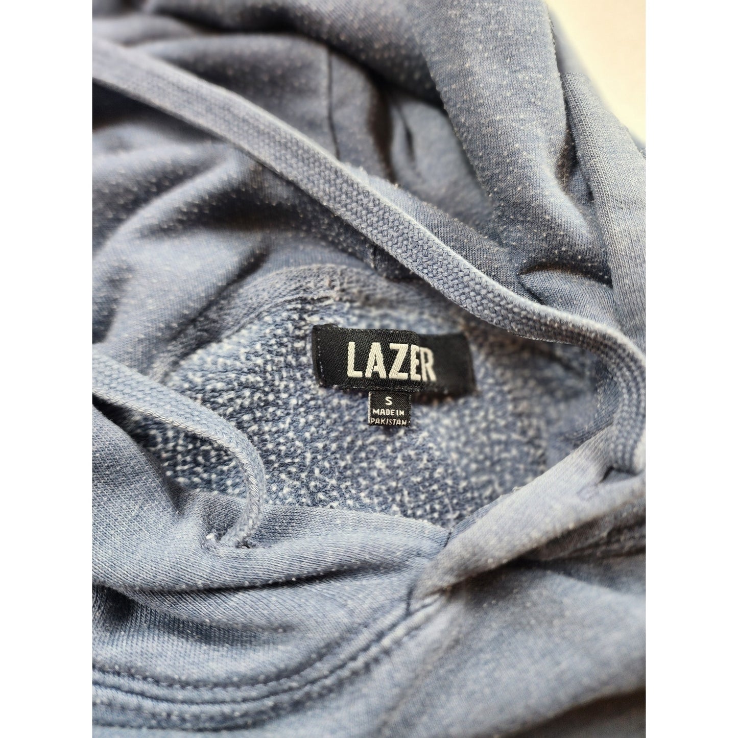 Lazer Hoodie Sweatshirt Mens Small/Medium Pullover Kangaroo Pocket Long Sleeve