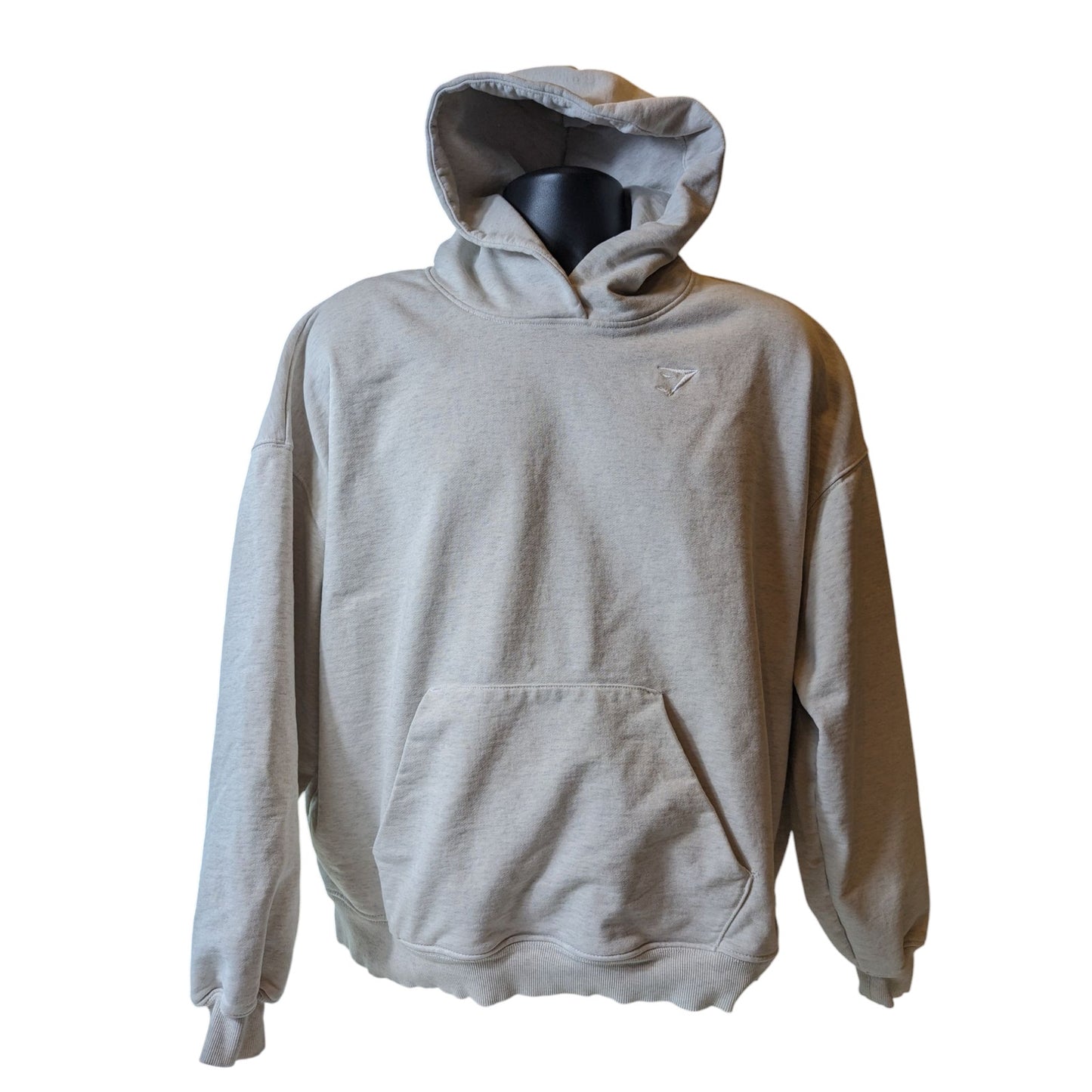 Gymshark Mens Large Hoodie Pullover Sweatshirt Logo Front Kangaroo Pocket