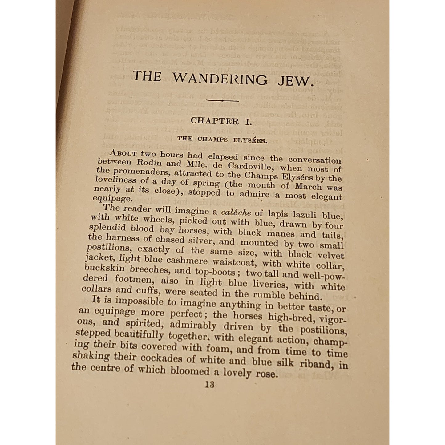 Wandering Jew by Eugene Sue Vol 1-3 Novel Catholicism Vintage Antiquarian 1903