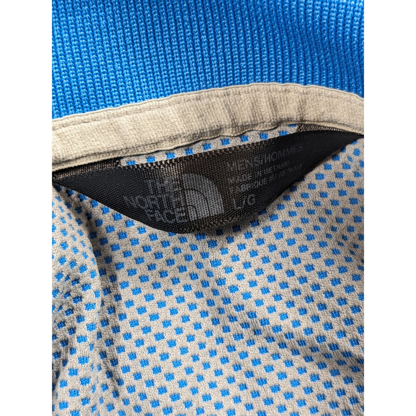 North Face Golf Polo Shirt Mens Large Performance Activewear Top Lightweight