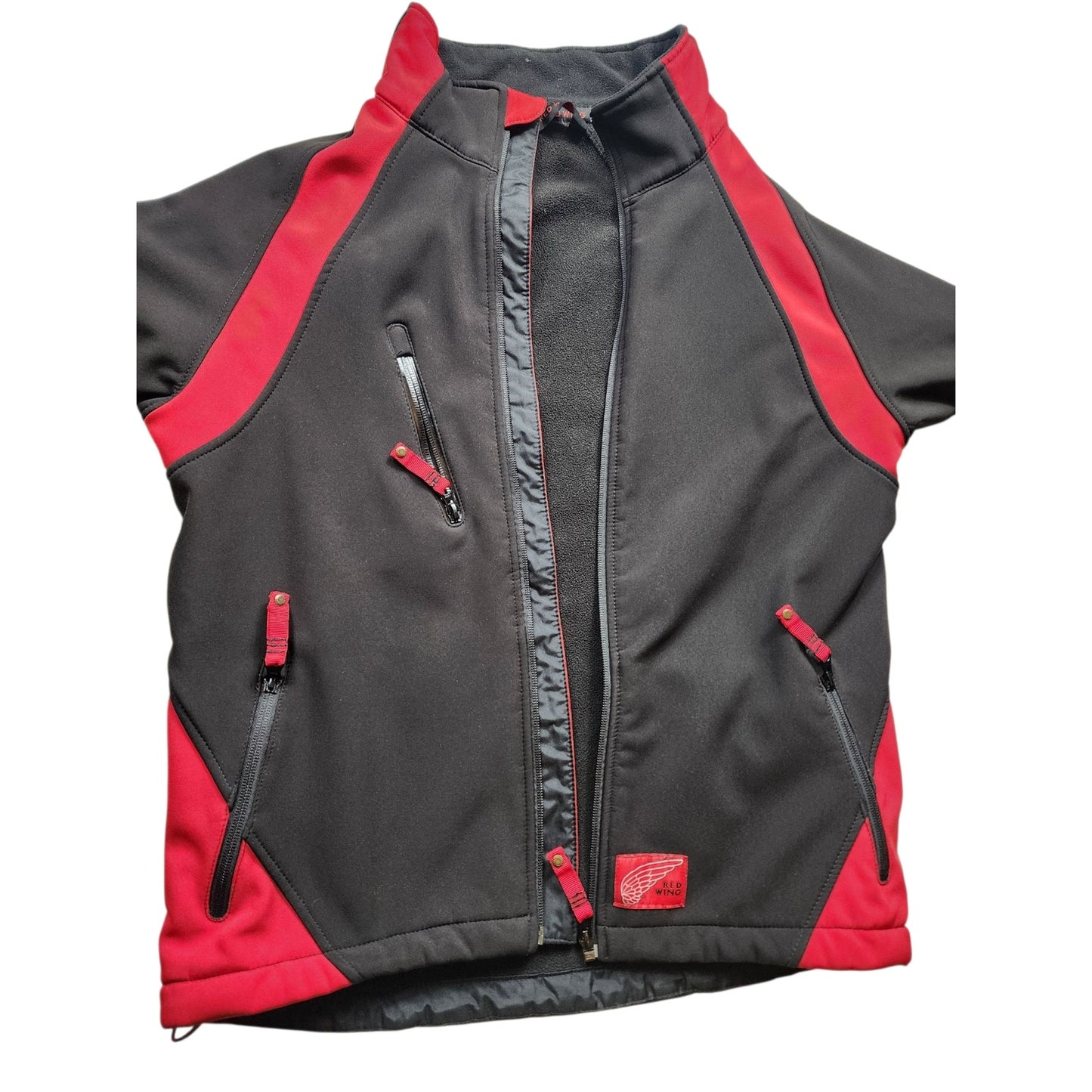 Red Wing Soft Shell Jacket Men Small Waterproof Windproof Workwear Fleece Lined