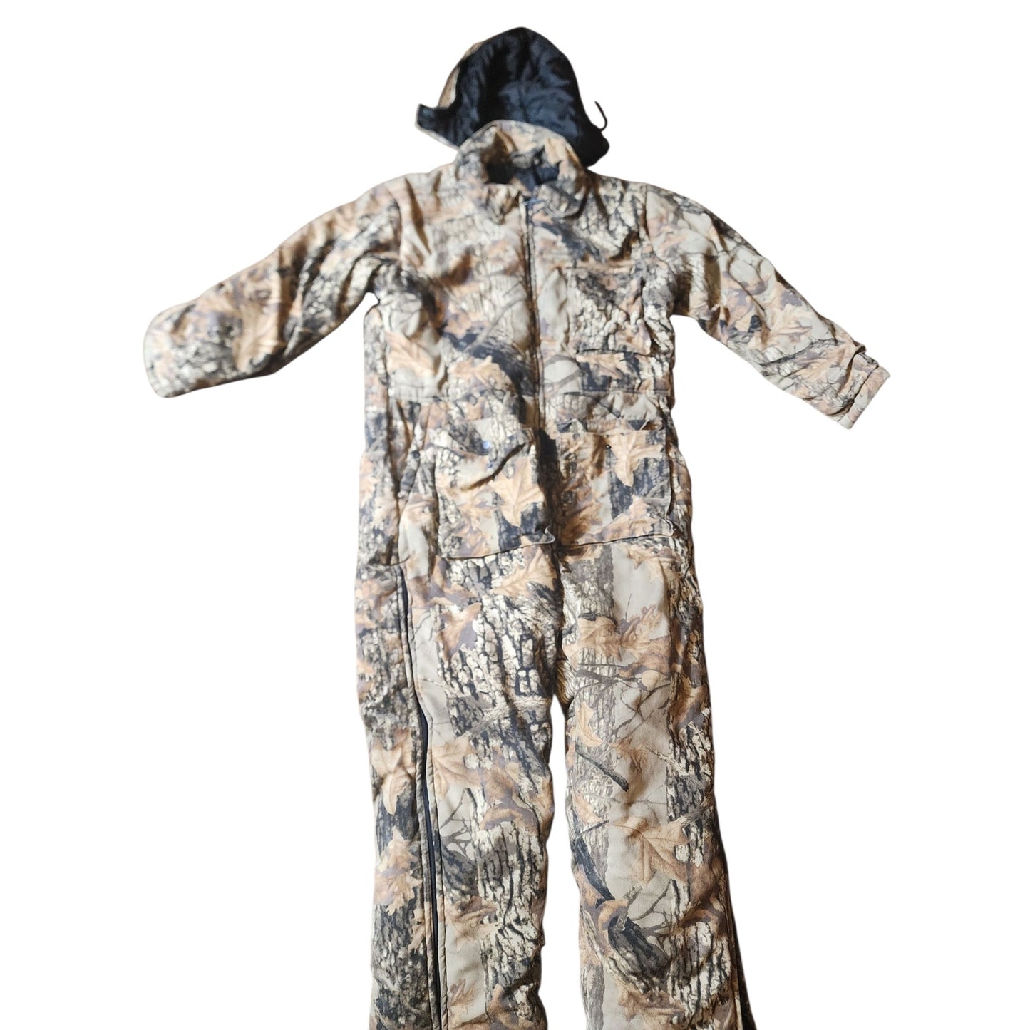 Northwest Territory Sniper Camo Hunting Coveralls Jacket Men XL Insulated Hooded