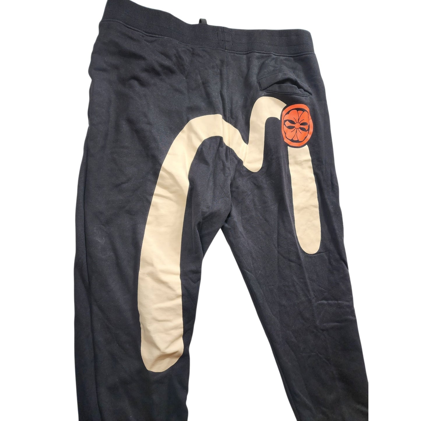 EVISU Sweatpants Heritage Men XXL Joggers Seagull Print Graphic Japan Streetwear