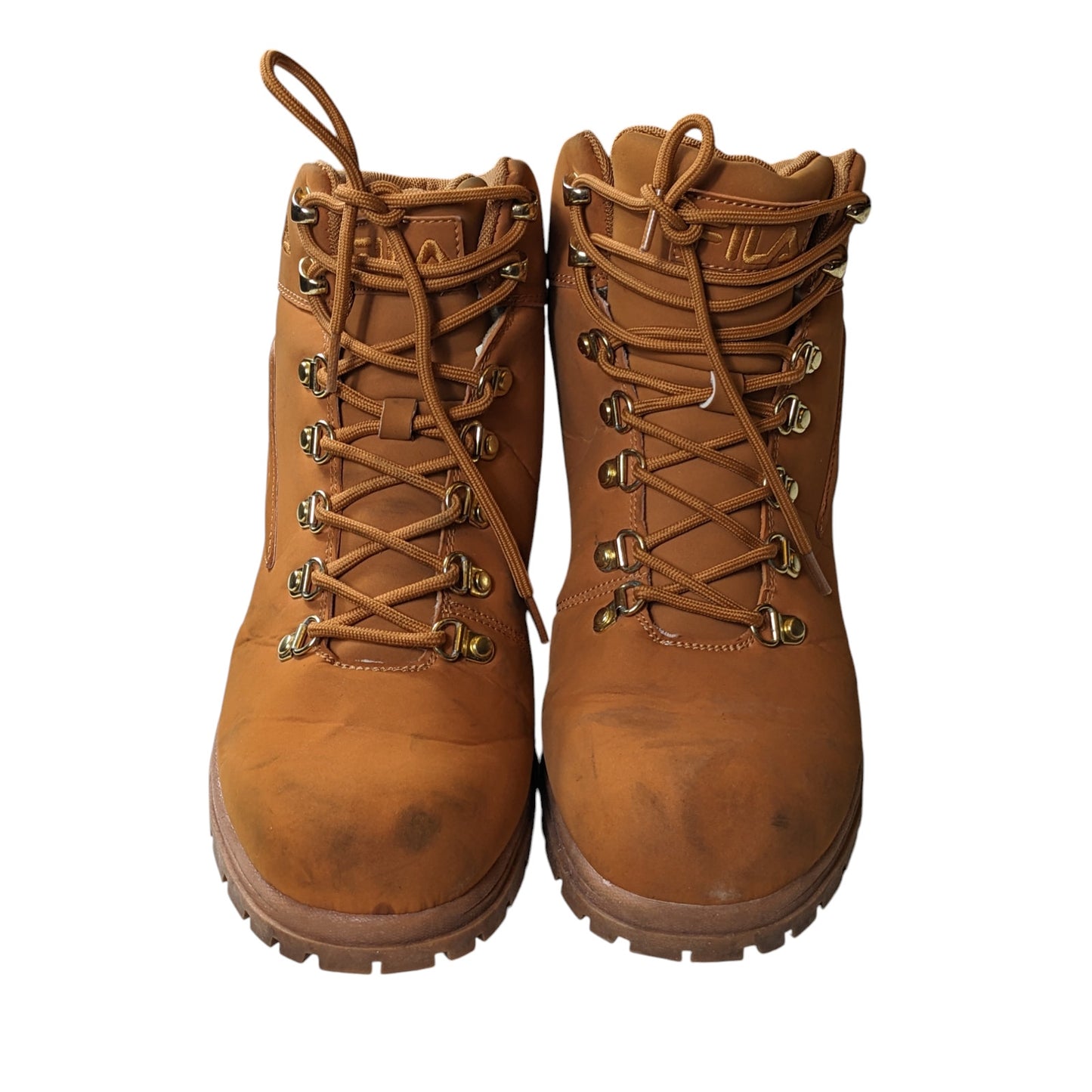 Fila Boots Mens 10.5 Diviner Combat Work Shoes Synthetic Lace Up Hiking 1HM00556