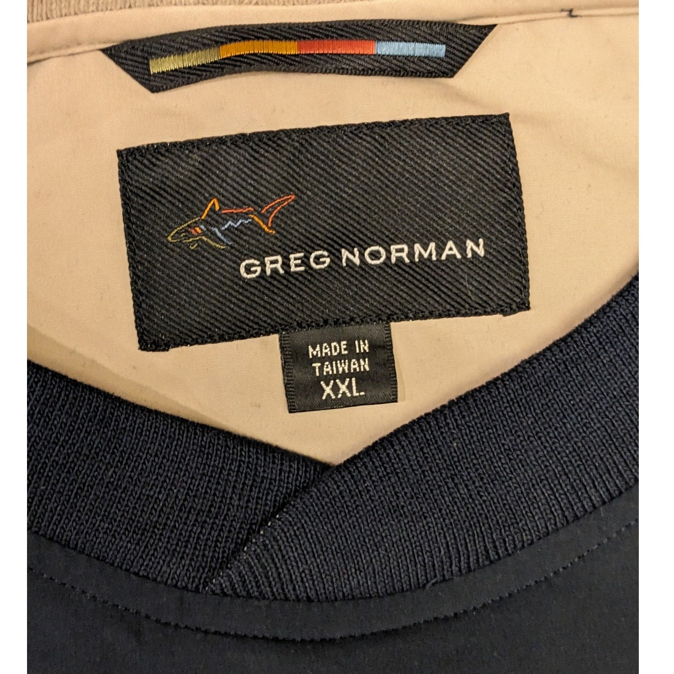 Greg Norman Pullover Super Bowl 37 NFL Transportation Men XXL Jacket Windbreaker