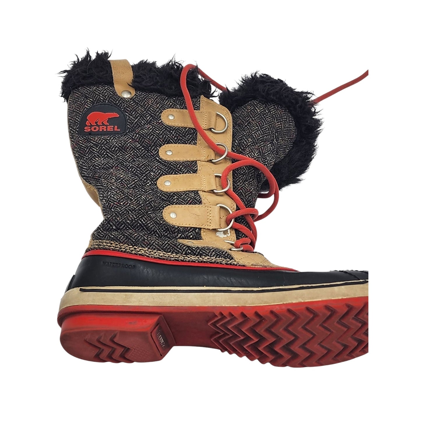 Sorel Boots Womens 10.5 Tofino Winter Snow Hiking Waterproof Rubber NL2012-373