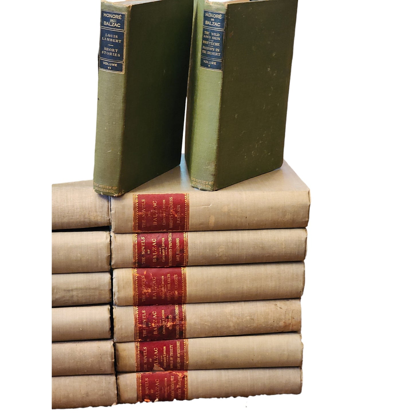 Novels of Balzac Centenary Edition 15 Vol Set Library Antiquarian Antique 1899