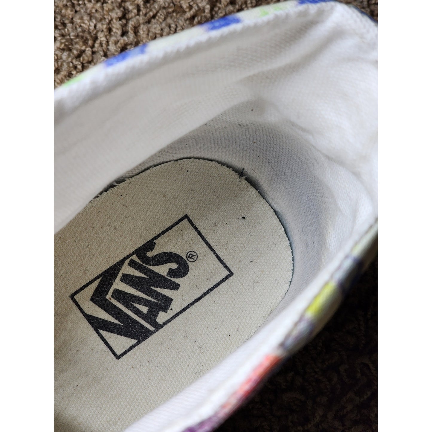 VANS Sk8 Hi Shoes Mens 11 Womens 12.5 Colorful Tie Dye High Tops Skate Sneakers