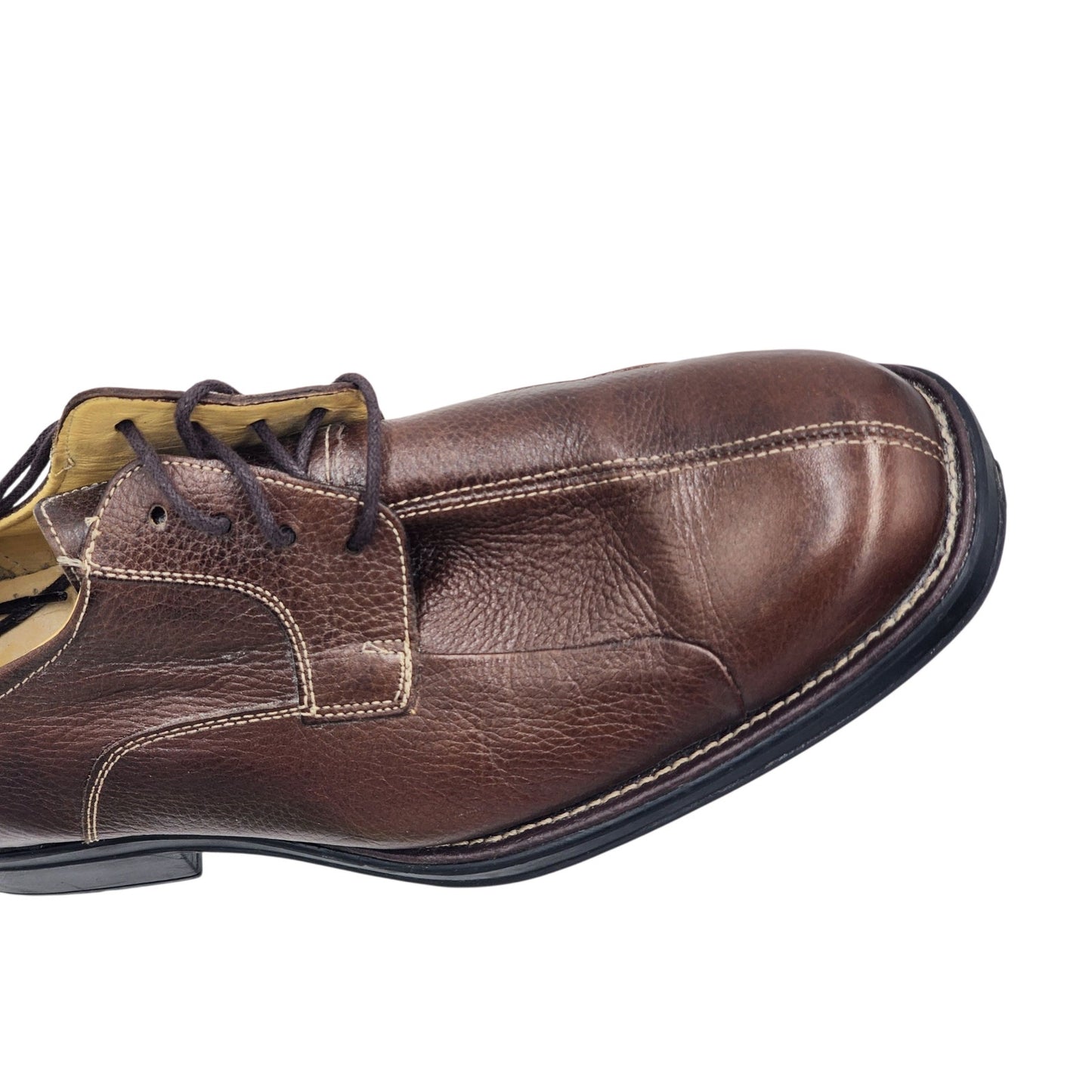 Belvedere Dress Shoes Men 11 EEE Studio Bay Bridge Leather Oxford Brazil Lace Up