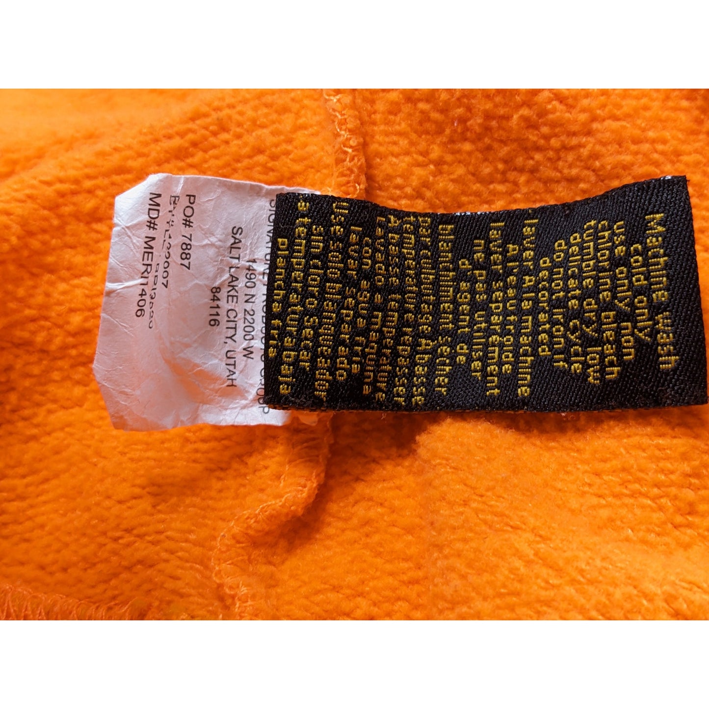 Browning Orange Hoodie Mens 2XL Hunting Sweatshirt Pullover Hiking Kangaroo