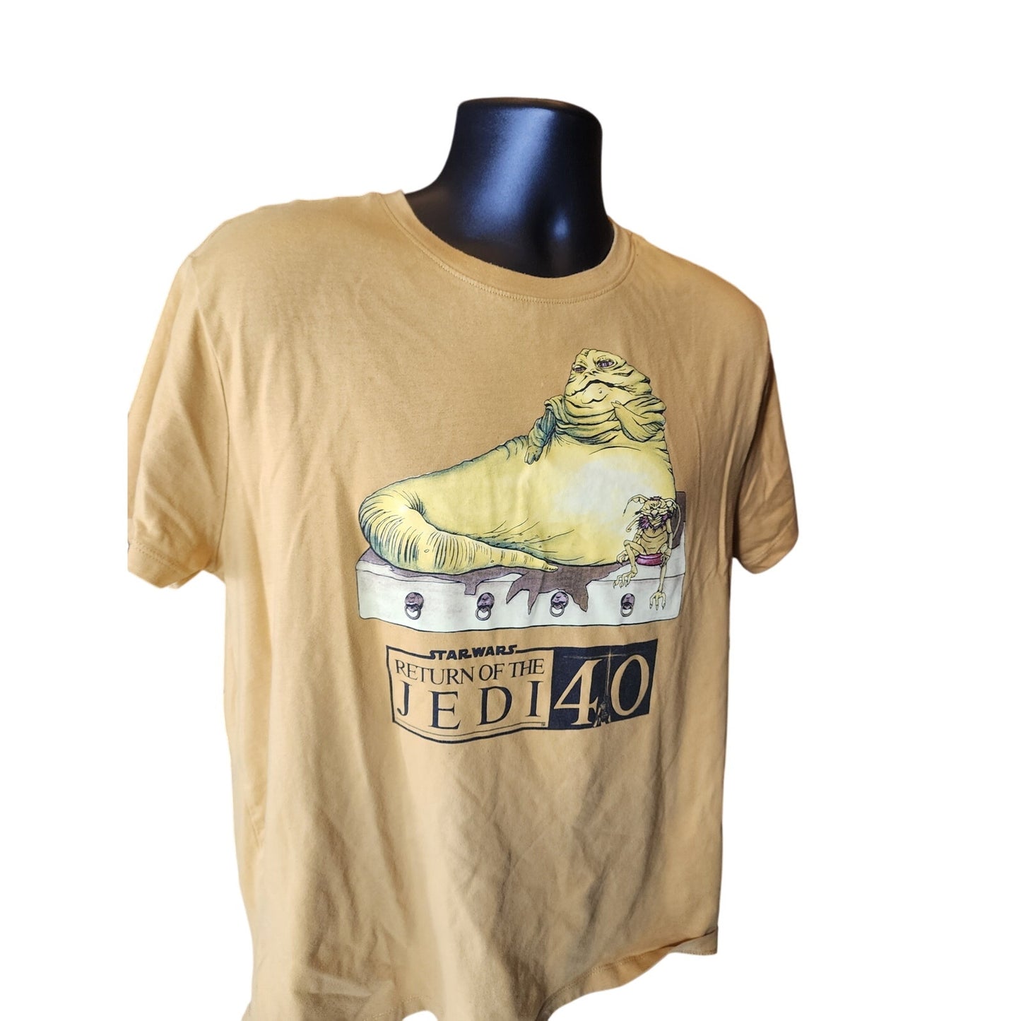 Star Wars Return of the Jedi 40th Anniversary T Shirt Medium Jabba Graphic Tee