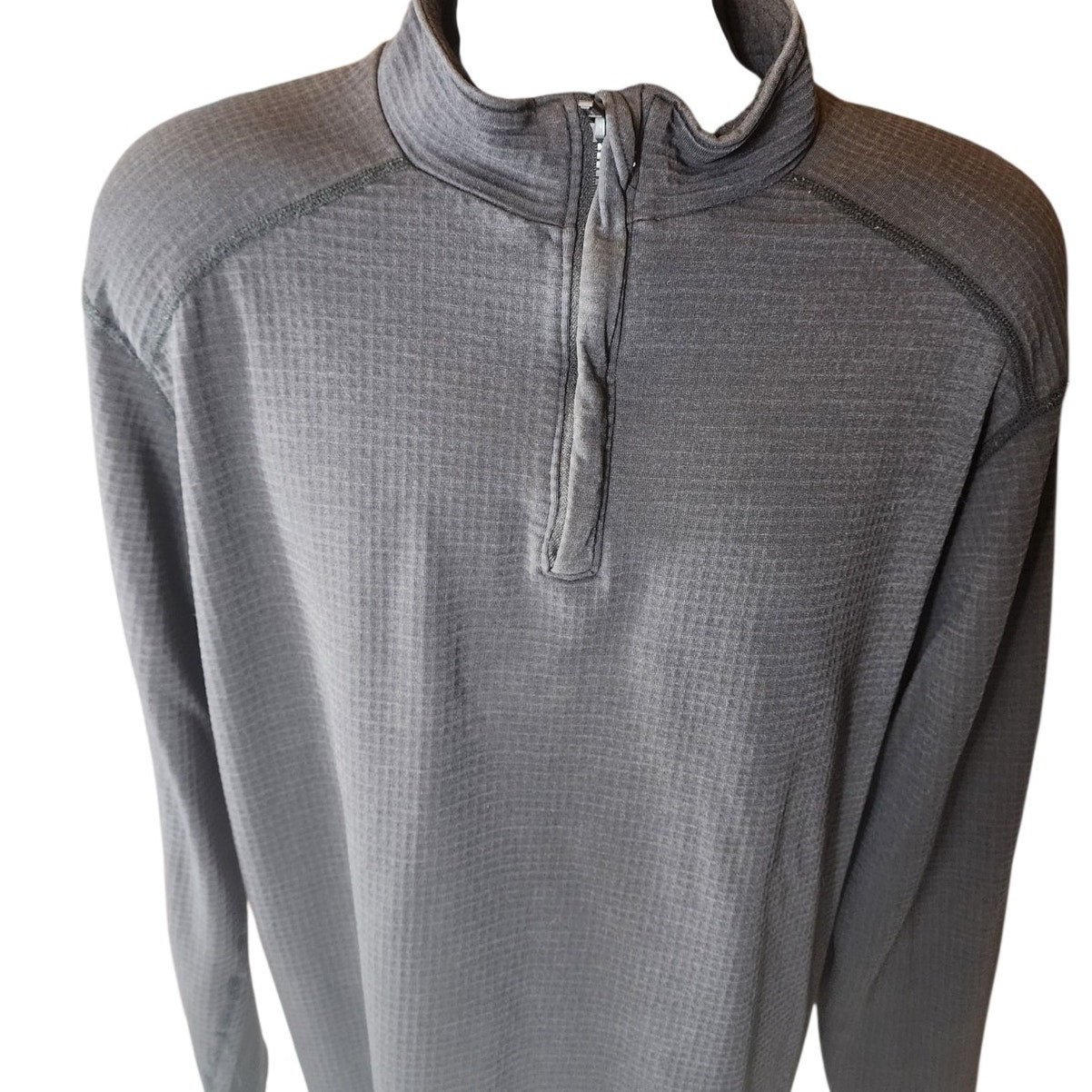 DRIFIRE Polartec Power Grid Fleece Pullover Men XL Flame Resistant USA Made Long