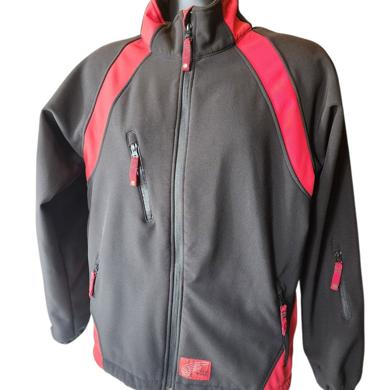 Red Wing Soft Shell Jacket Men Small Waterproof Windproof Workwear Fleece Lined
