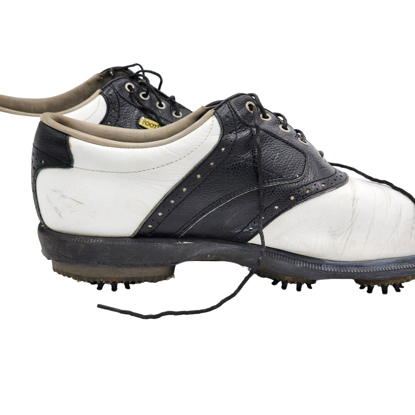 FootJoy Golf Shoes DryJoy Mens 9M Softspikes OptiFlex Lace Up Cleats 53597