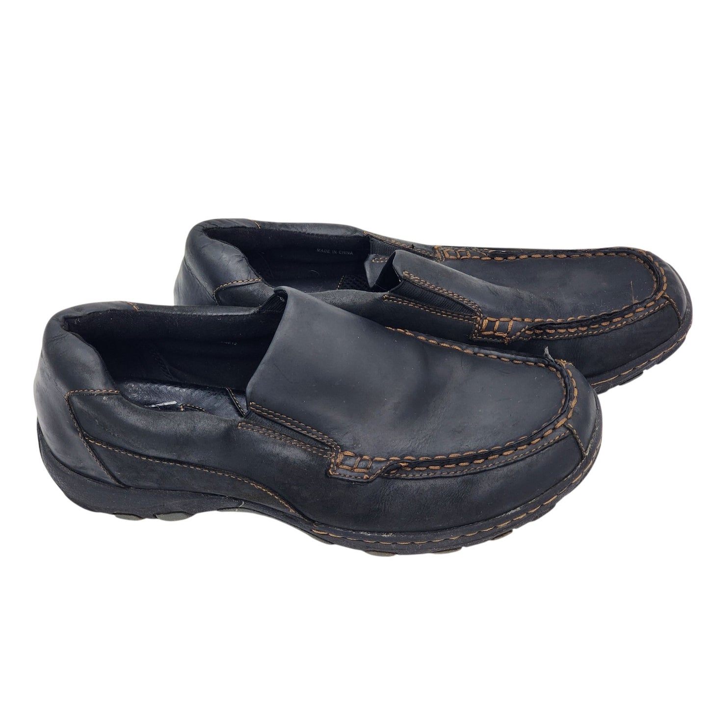 Born Concept Loafers Mens 12 Leather Slip On Shoes Comfort Casual Shoes Moc Toe