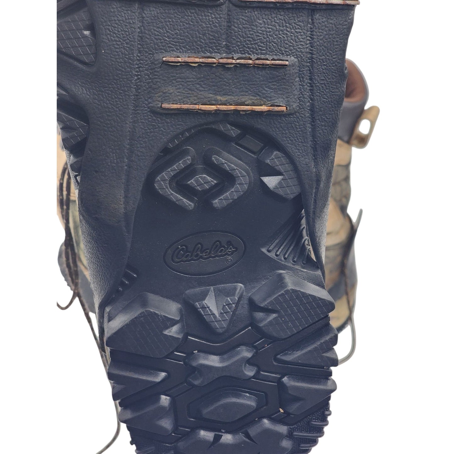 Cabelas Dry Plus Hunting Boots Mens 12D Waterproof Thinsulate Camo 83-0667