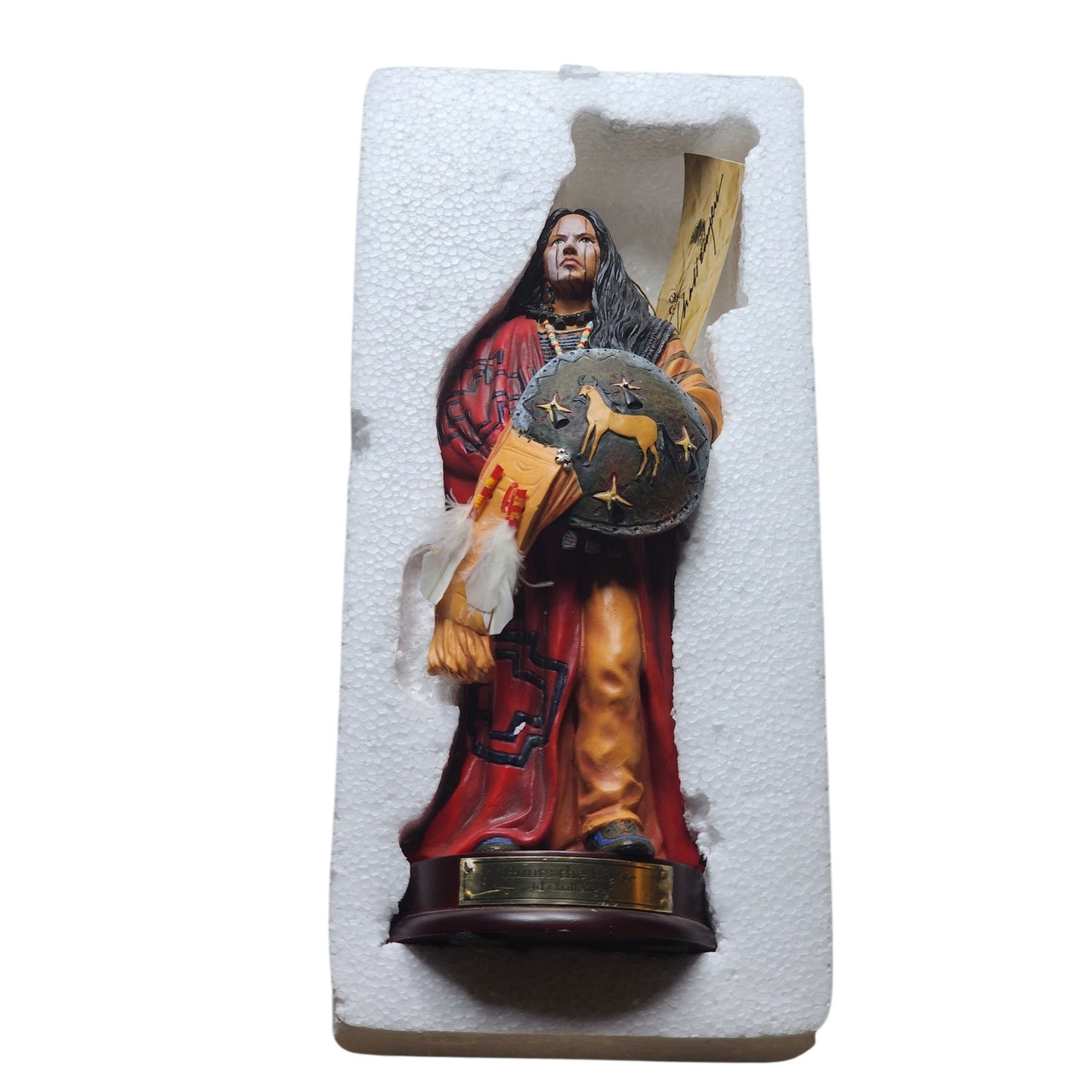 JD Challenger Figurine Hunts Horse Southwestern Style Limited Westland Box 15104