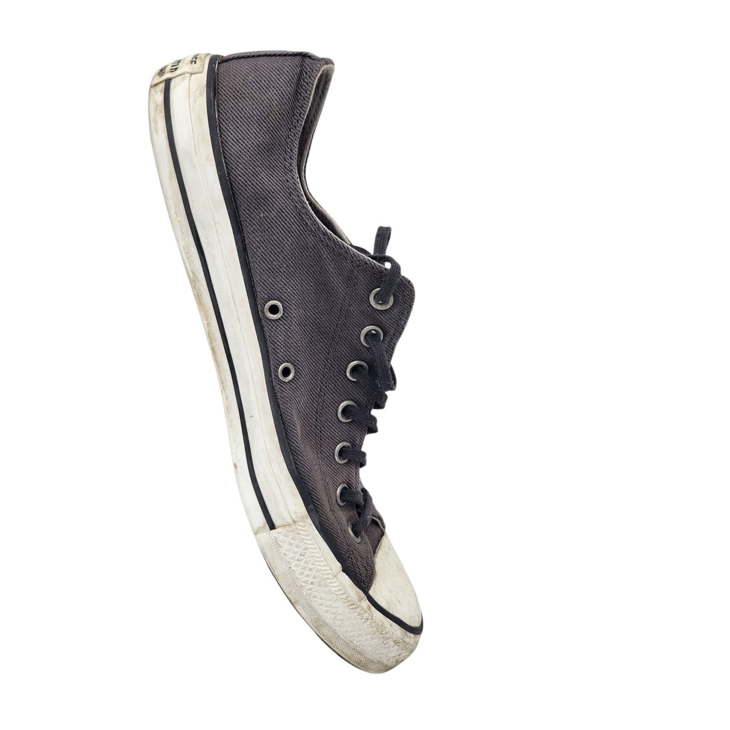 Converse Chuck Taylor Low Top Shoes Mens 12 Womens 14 Gray Grunge Skater 150350F