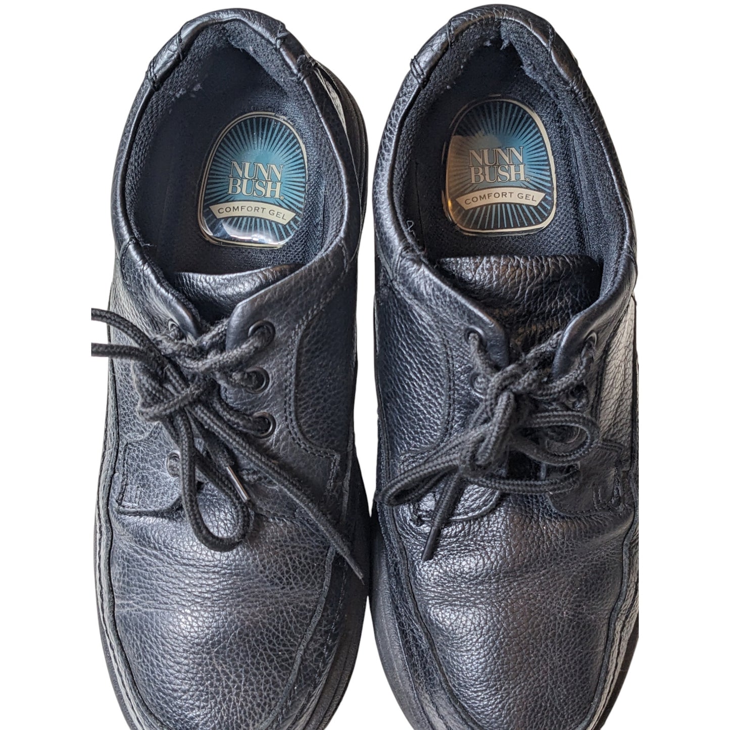 Nunn Bush Shoes Mens 10M Comfort Oxfords Leather Business Casual Lace Up Walking