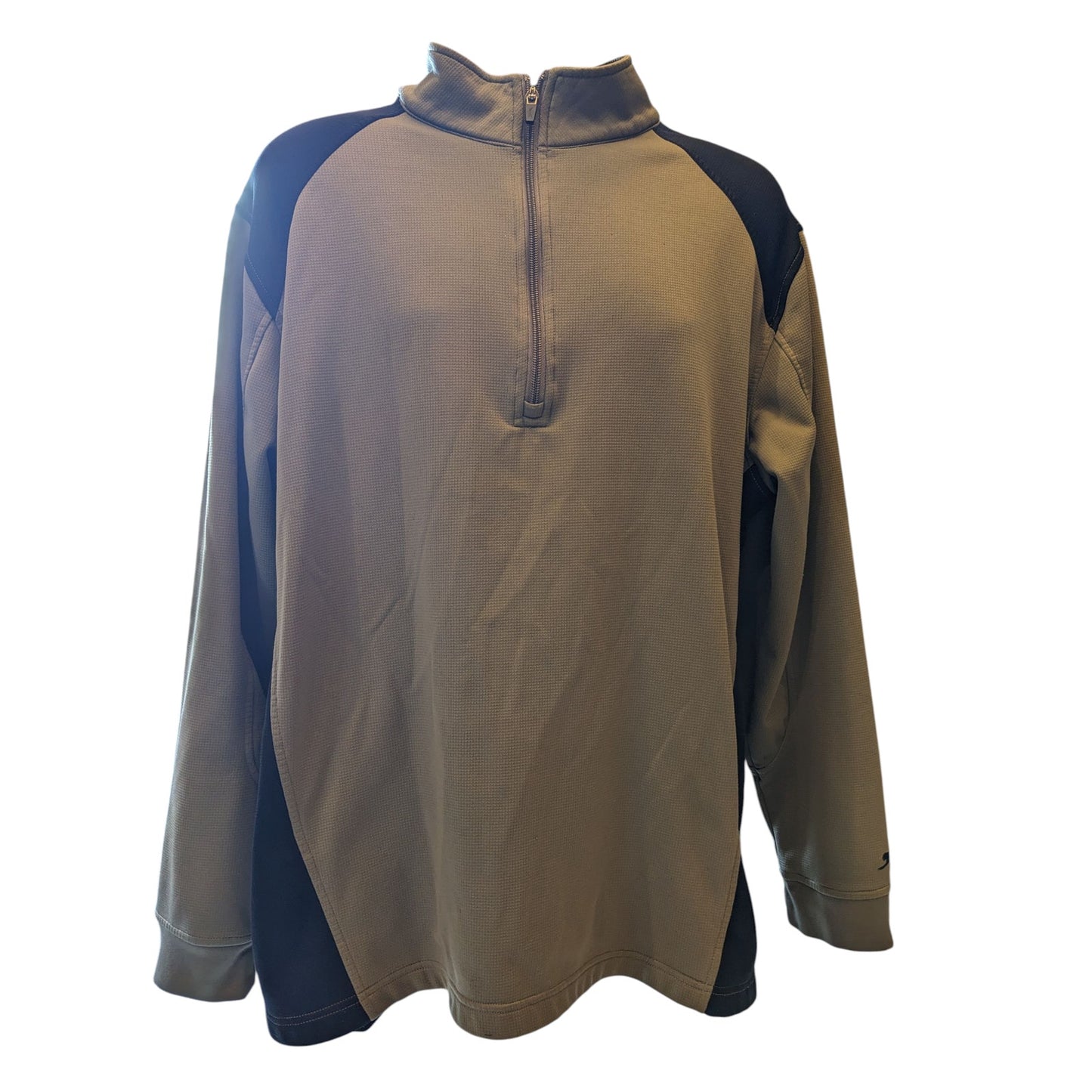 Slazenger Golf Shirt Pullover Men XL 1/4 Zip Long Sleeve Athletic Activewear Top