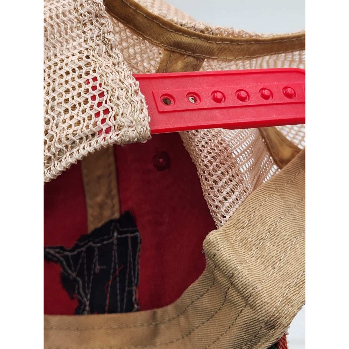 Legacy Hat American Flag Squaw Lake MN Snapback Patriotic Vintage Trucker Cap