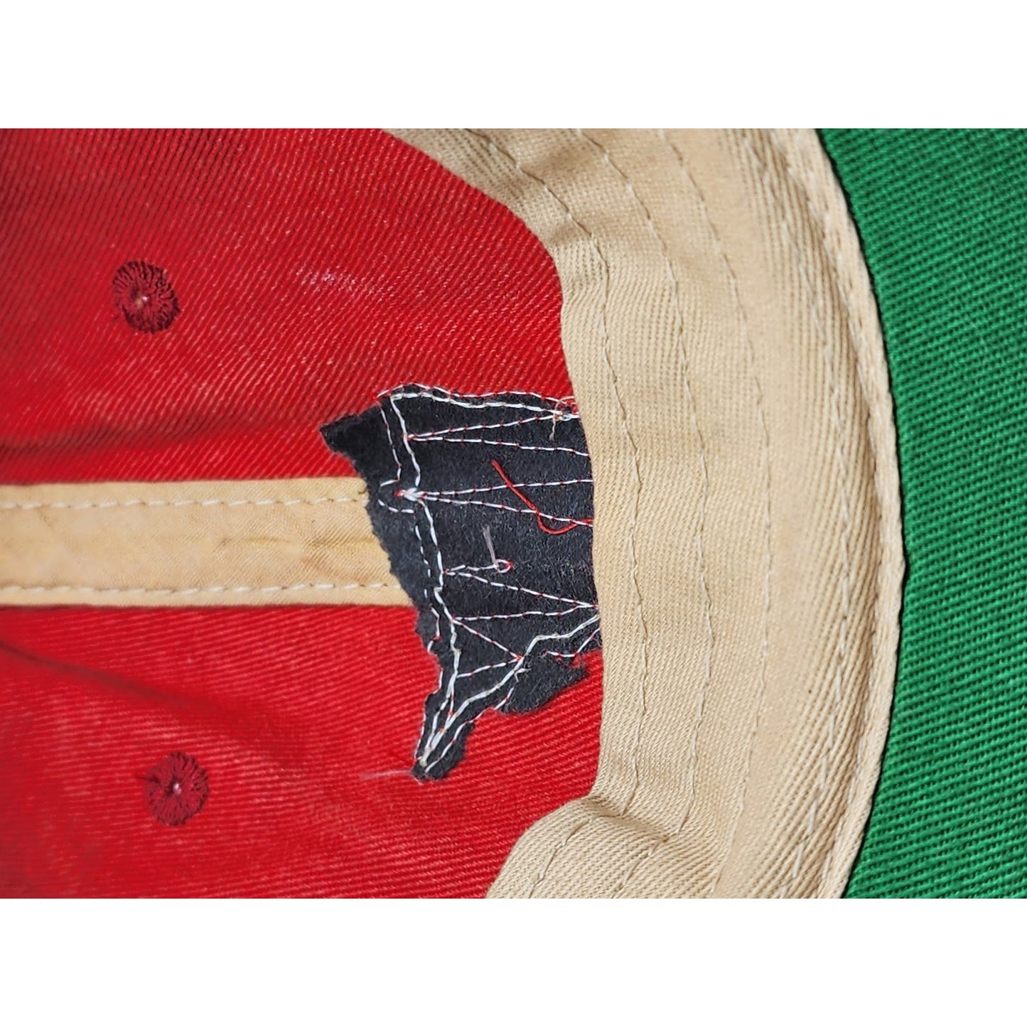 Legacy Hat American Flag Squaw Lake MN Snapback Patriotic Vintage Trucker Cap