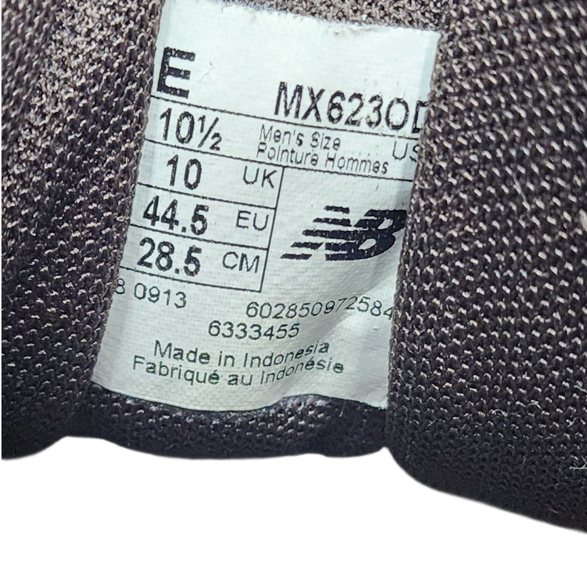 New Balance 623 Shoes Men 10.5 4E Suede Sneakers Crosstrainer ABZORB MX623OD